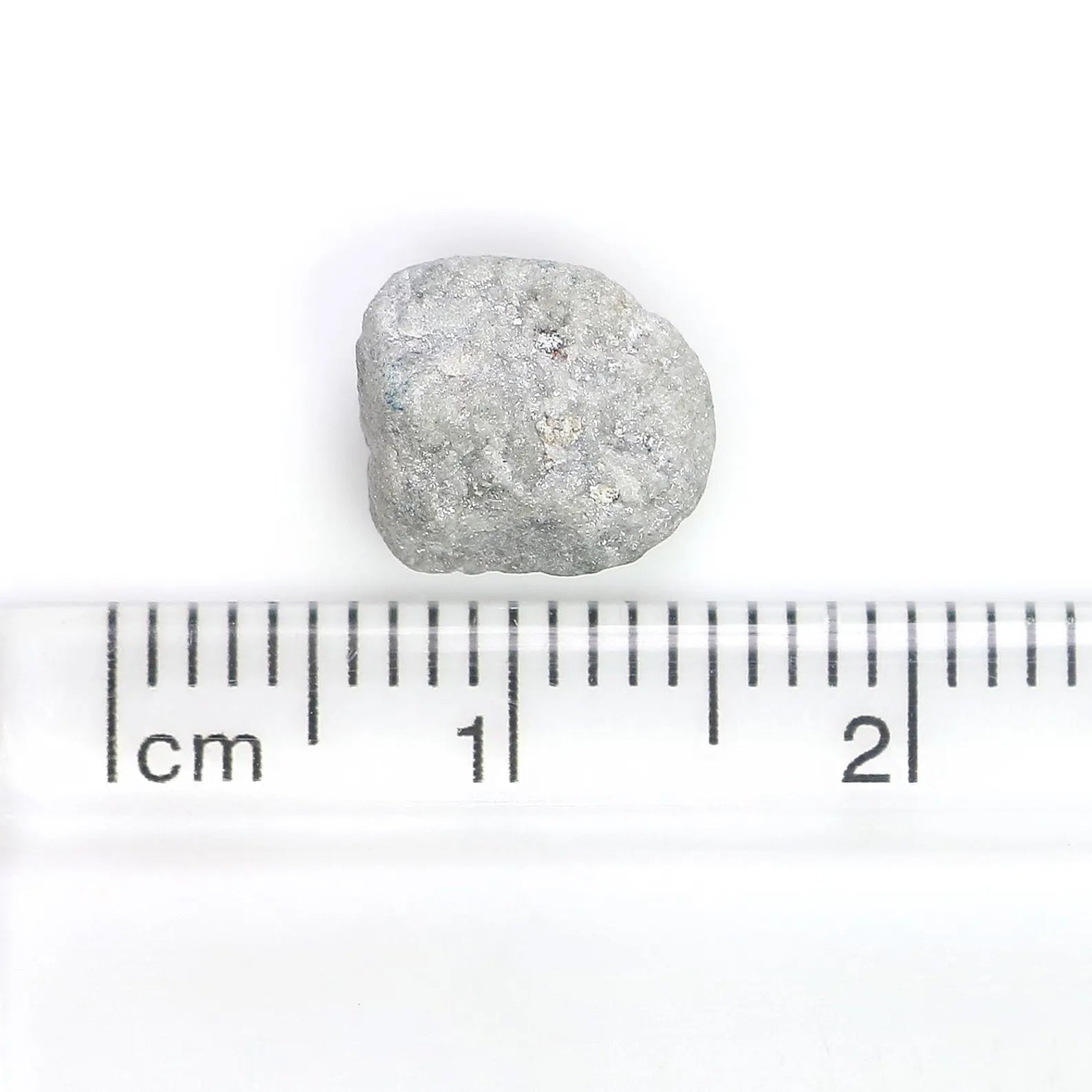 2.68 CT Natural Loose Rough Shape Diamond Grey Color Rough Uncut Diamond 9.30 MM Natural Grey Color Rough Irregular Cut Diamond NQ2585