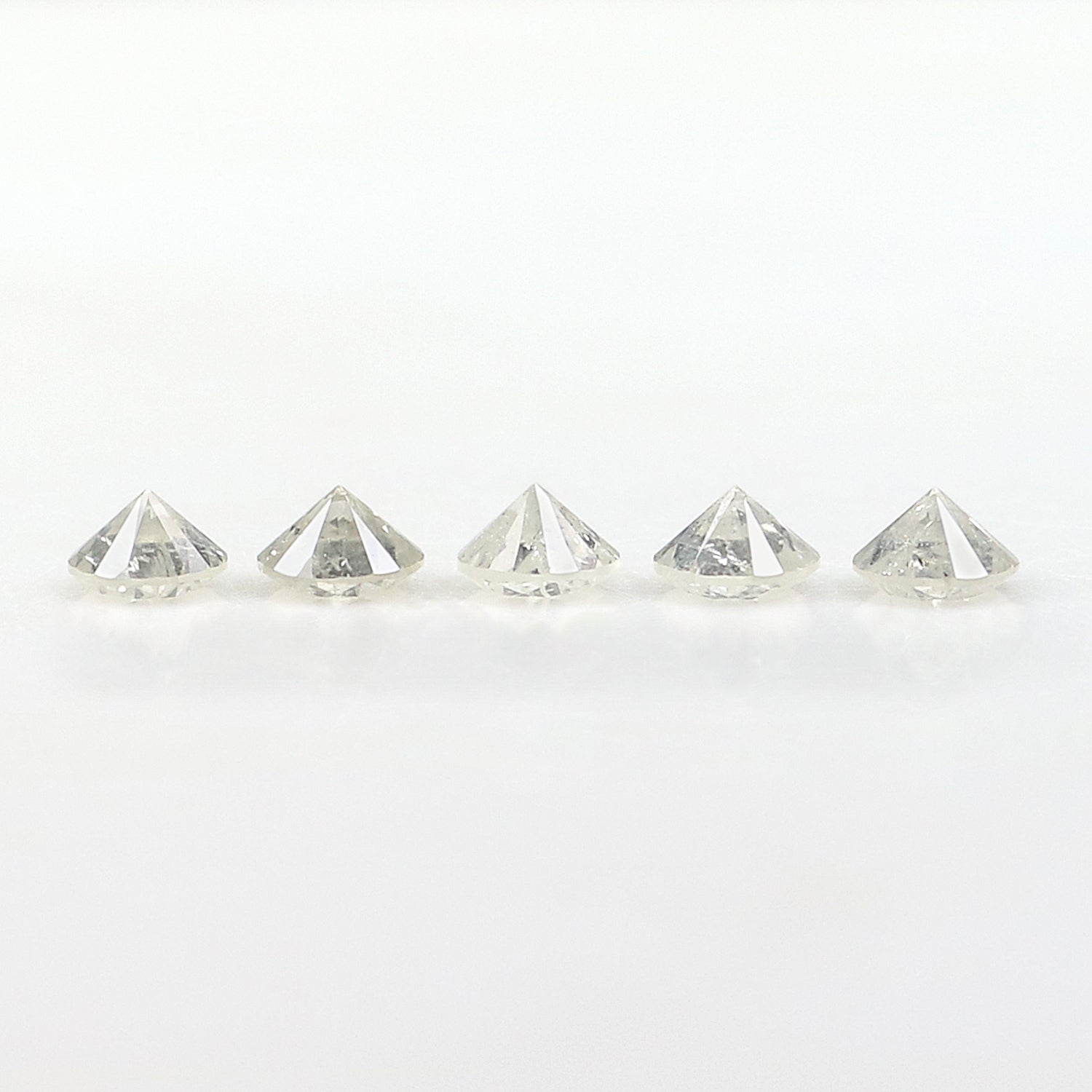 0.77 CT Natural Loose Round Shape Diamond Fancy Grey Color Round Cut Diamond 3.45 MM Natural Grey Color Round Brilliant Cut Diamond L3461