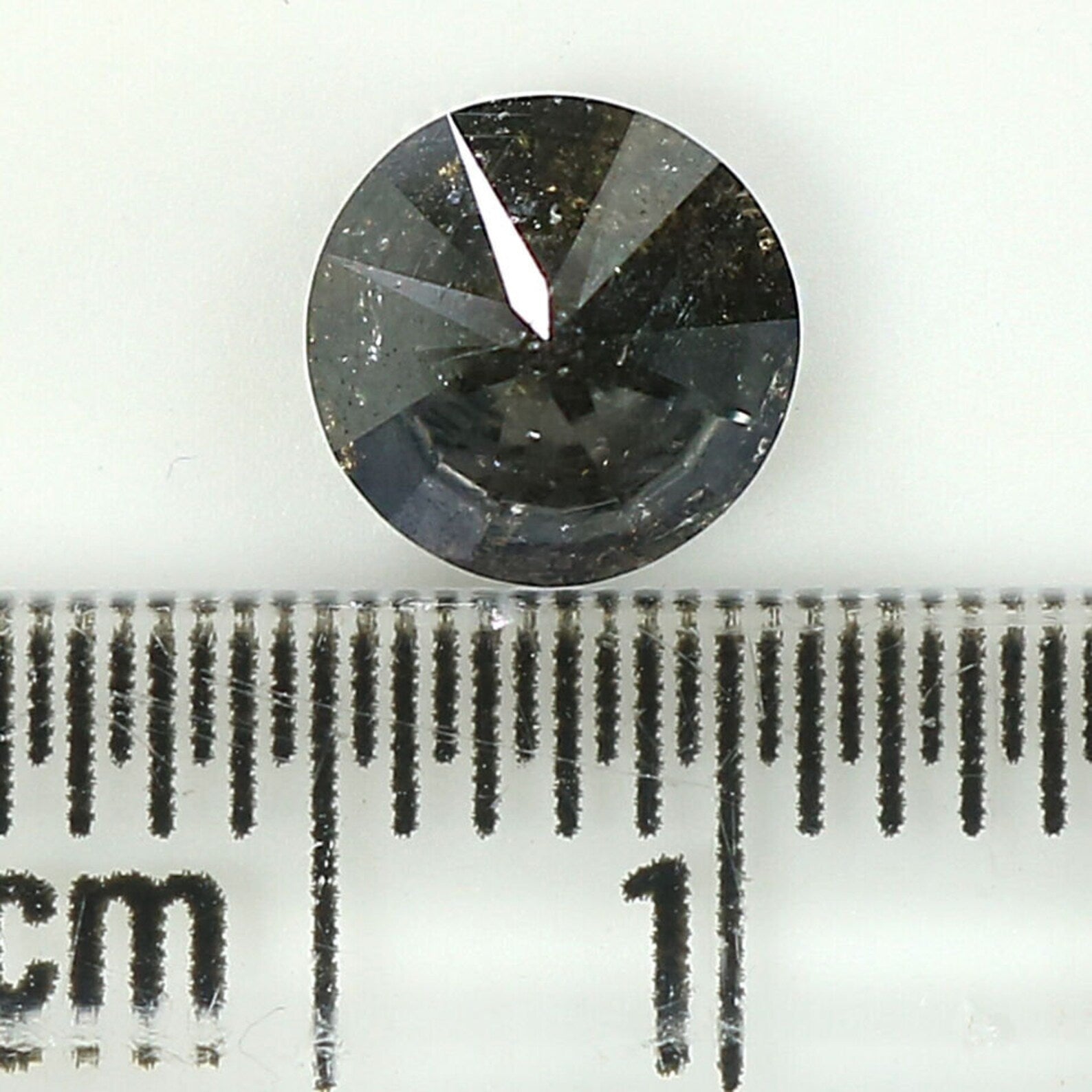 1.02 CT Natural Loose Round Shape Diamond Salt And Pepper Round Cut Diamond 6.10 MM Natural Loose Diamond Round Brilliant Cut Diamond QN1453