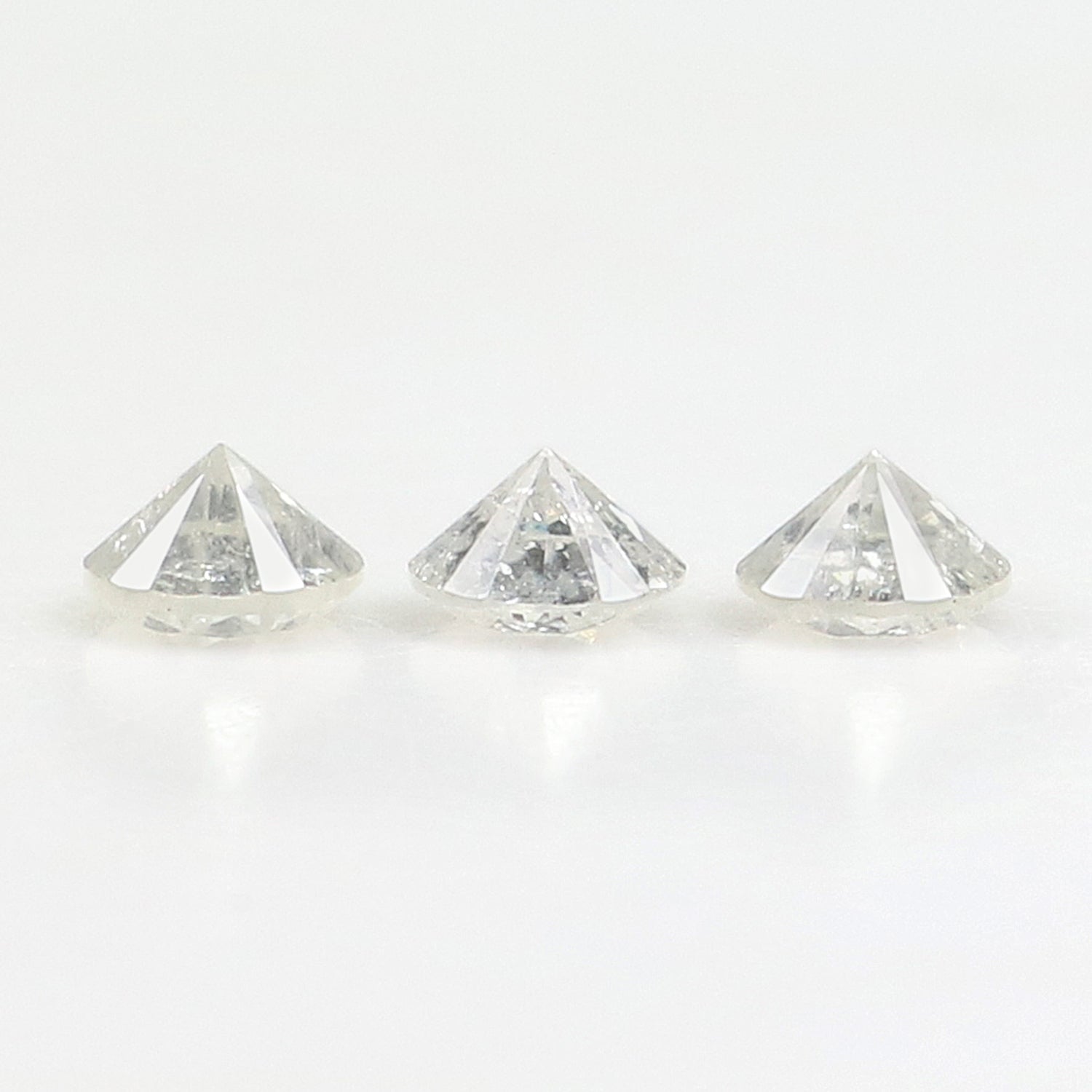 0.51 CT Natural Loose Round Shape Diamond Fancy Grey Color Round Cut Diamond 3.50 MM Natural Grey Color Round Brilliant Cut Diamond L3460