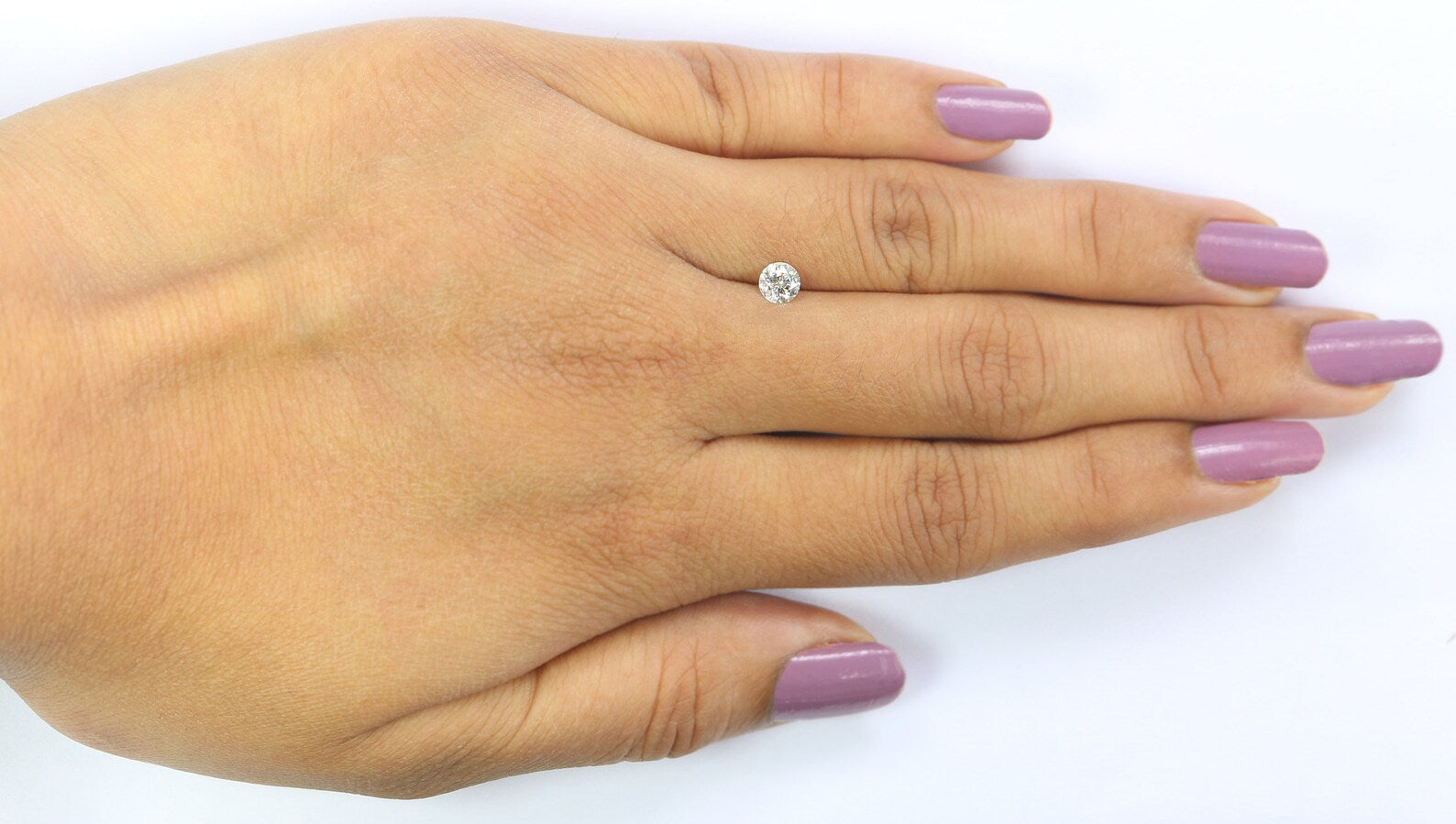 0.31 CT Natural Loose Round Shape Diamond Grey Color Round Cut Diamond 4.30 MM Natural Loose Diamond Round Brilliant Cut Diamond N7708