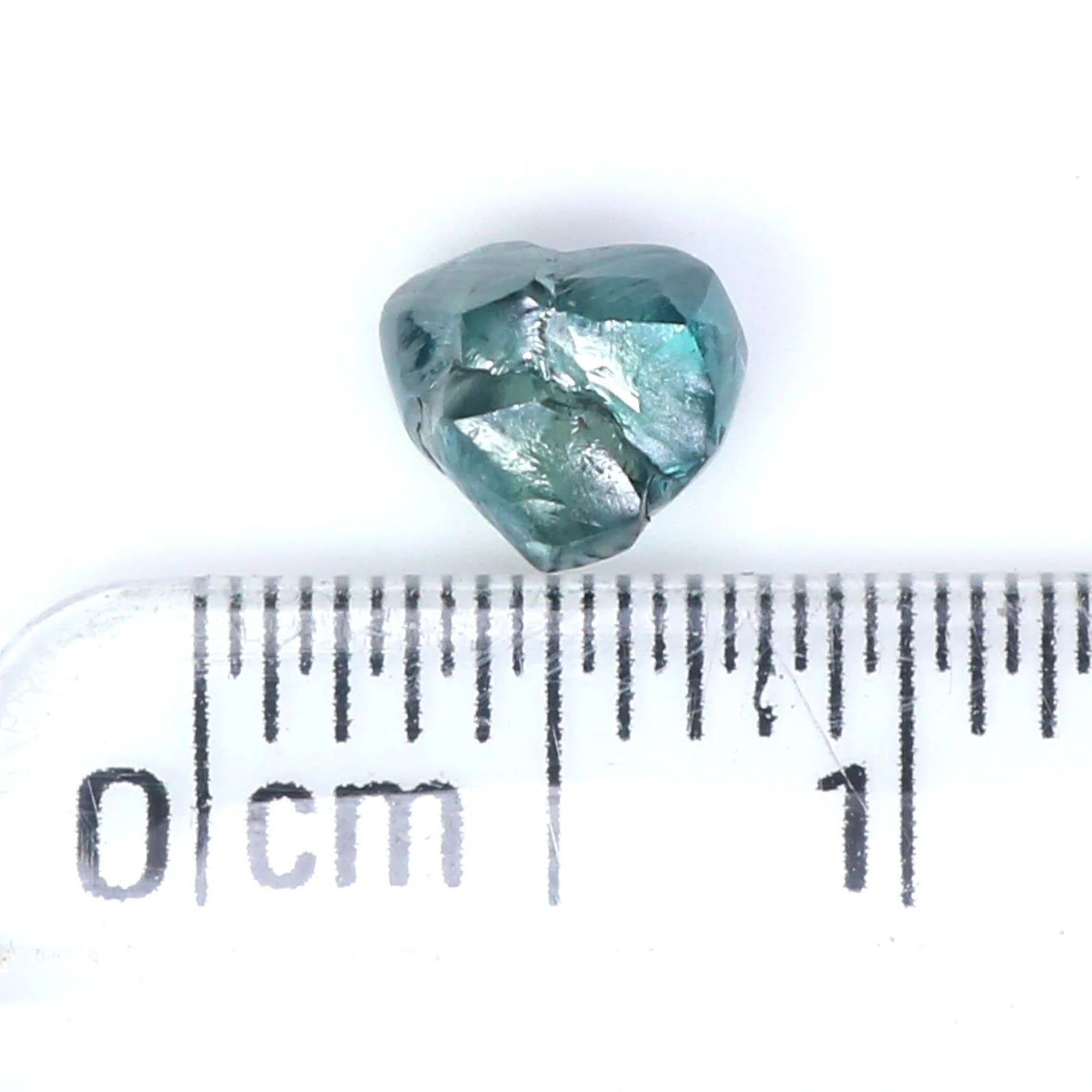 0.74 CT Natural Loose Rough Shape Diamond Blue Color Rough Irregular Cut Diamond 5.30 MM Natural Loose Diamond Rough Uncut Diamond NQ2023