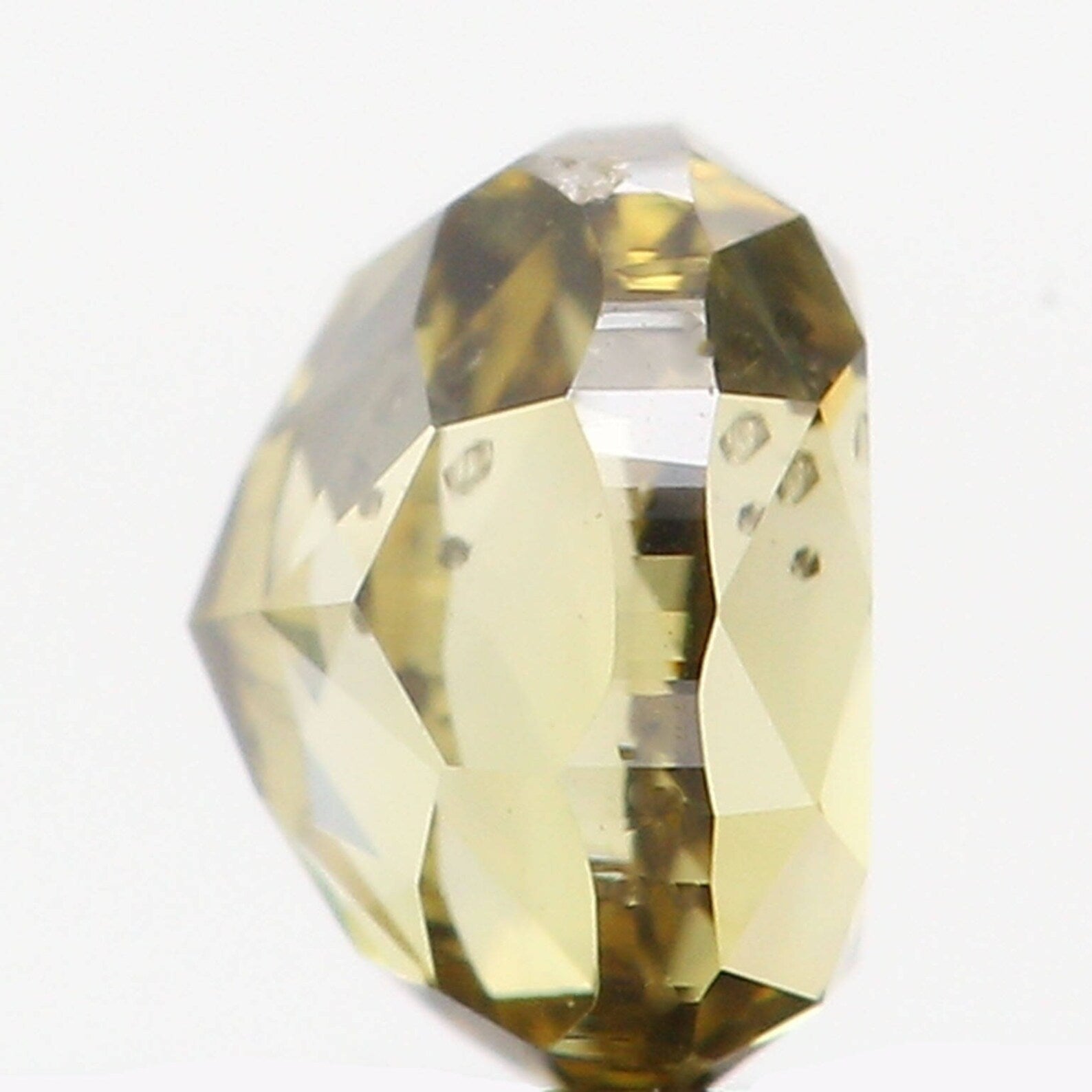 0.27 Ct Natural Loose Oval Shape Diamond Green Color Oval Cut Diamond 3.85 MM Natural Loose Diamond Oval Brilliant Cut Diamond N7181