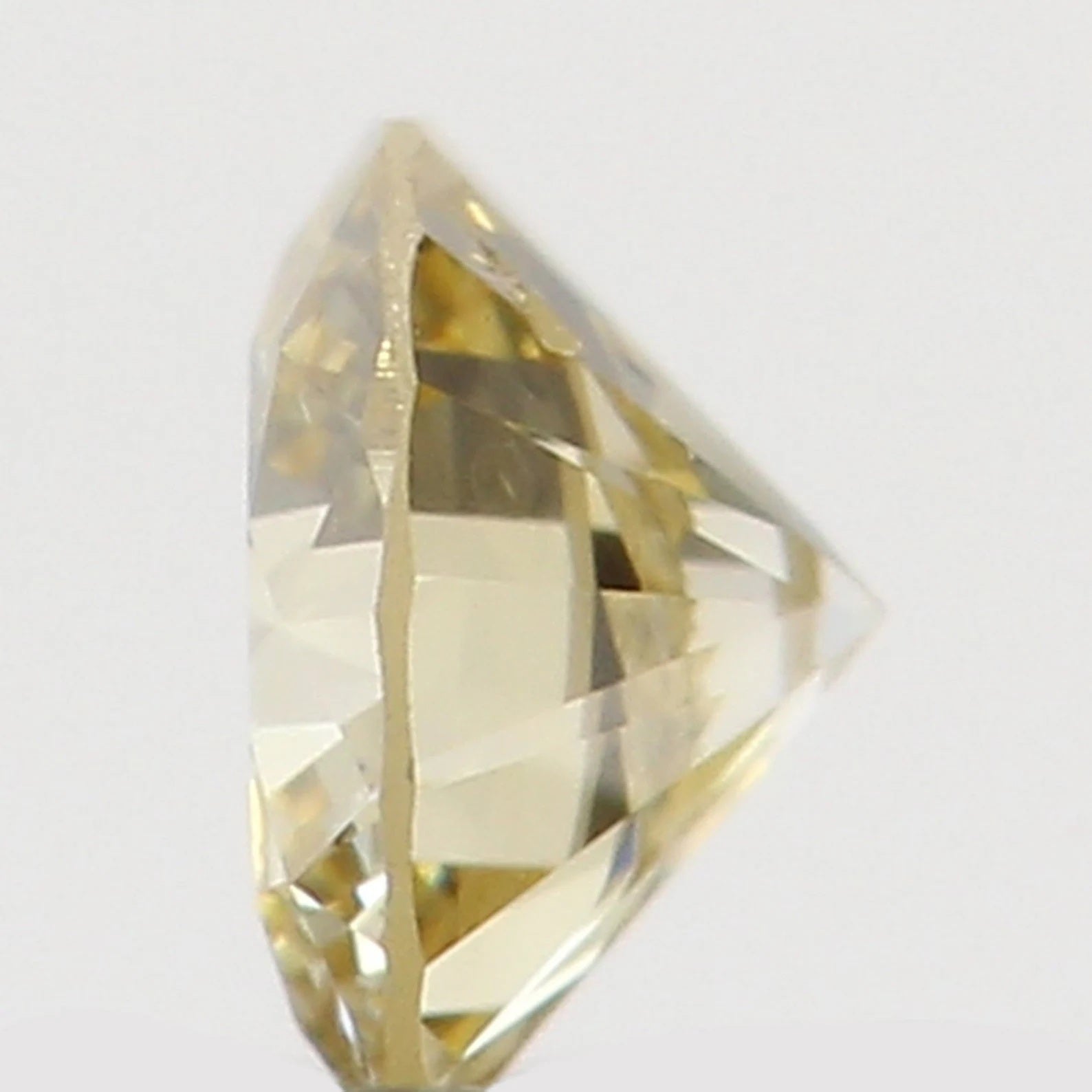 0.09 Ct Natural Loose Round Shape Diamond Yellow Color Round Cut Diamond 2.90 MM Natural Loose Diamond Round Brilliant Cut Diamond N7061