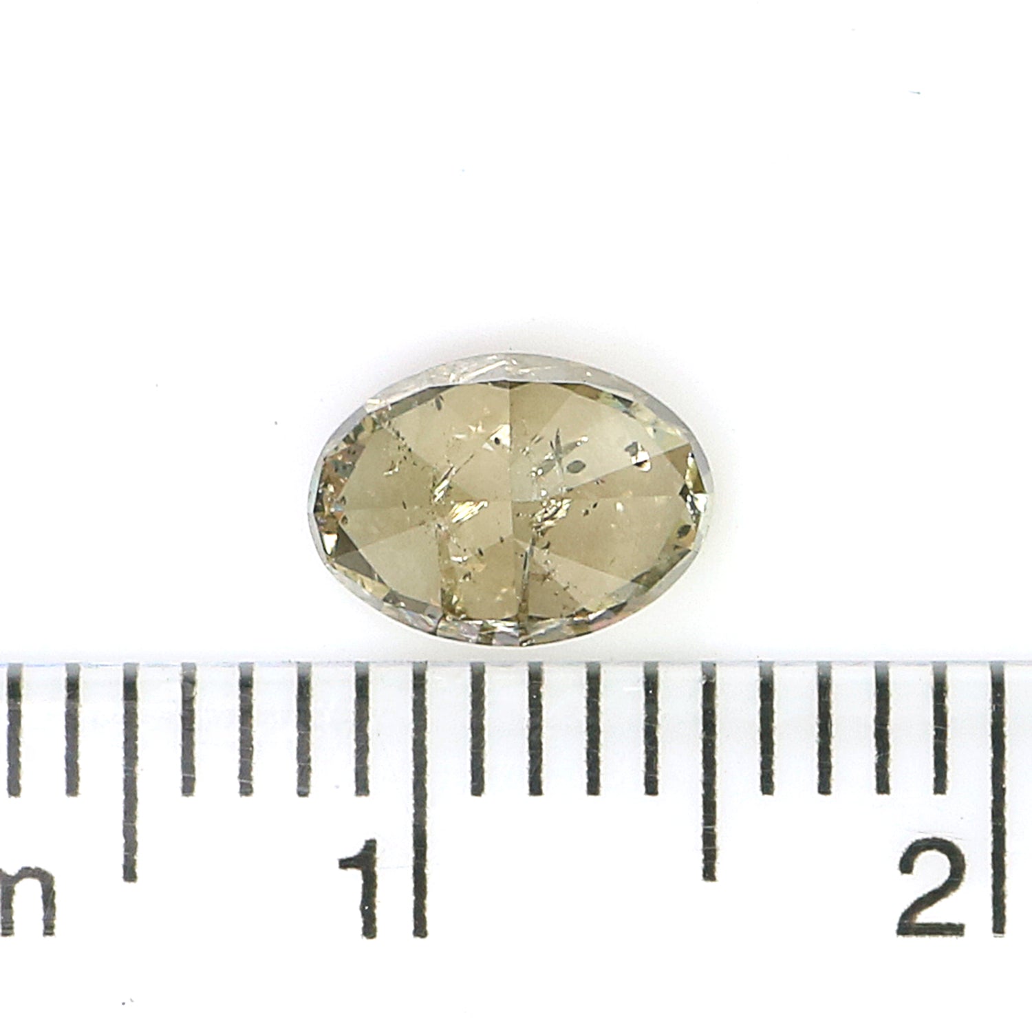 1.02 CT Natural Loose Oval Shape Diamond Brown Color Oval Cut Diamond 7.00 MM Natural Loose Diamond Green Oval Brilliant Cut Diamond L3593