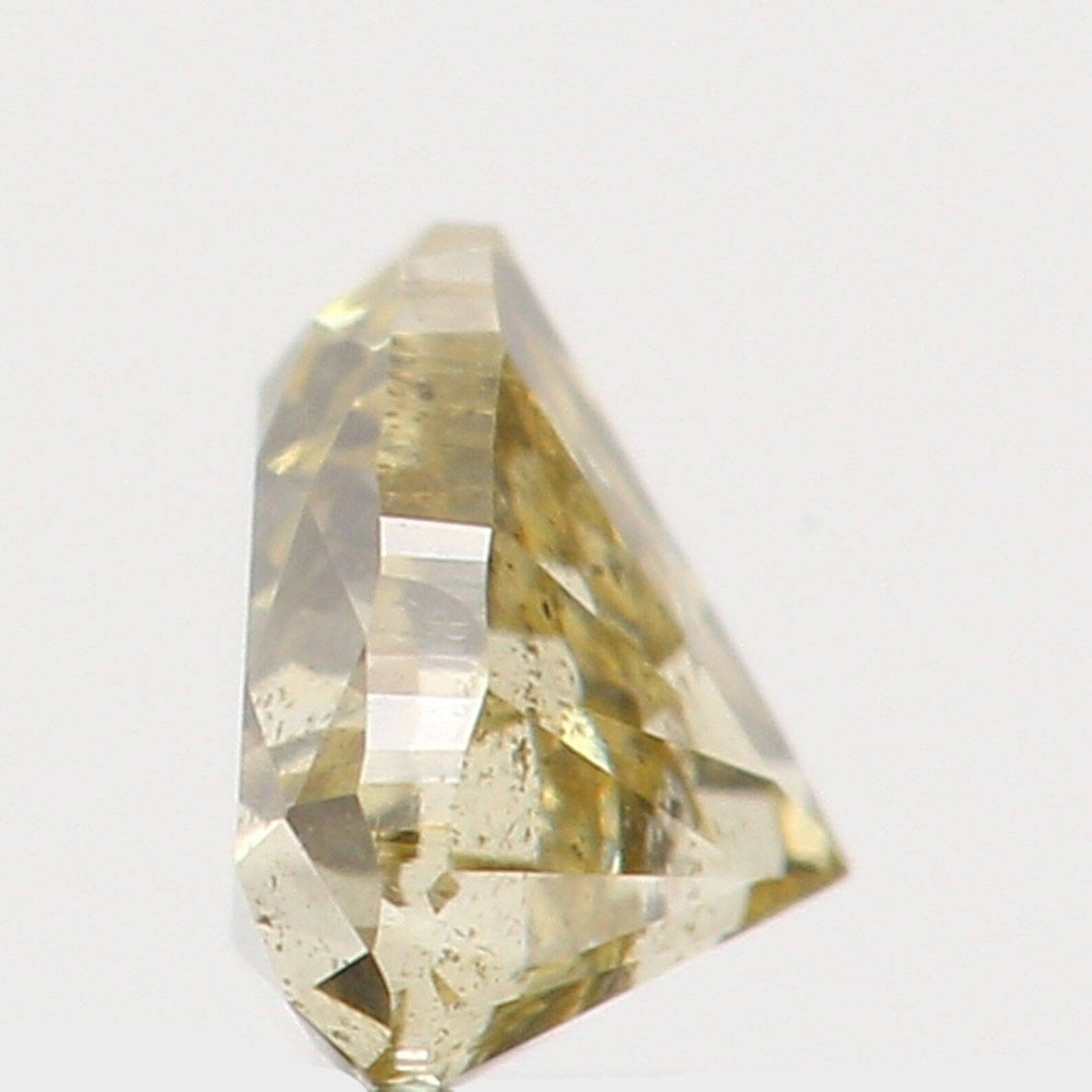 0.20 Ct Natural Loose Diamond Heart Yellow Color I1 Clarity 3.80 MM N7378