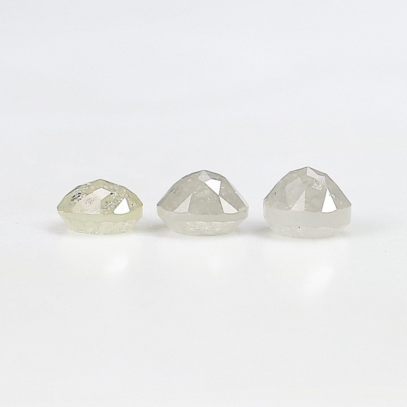 1.01 CT Natural Loose Round Rose Cut Diamond Grey Color Round Shape Diamond 4.00 MM Natural Loose Grey Color Round Rose Cut Diamond NQ2571