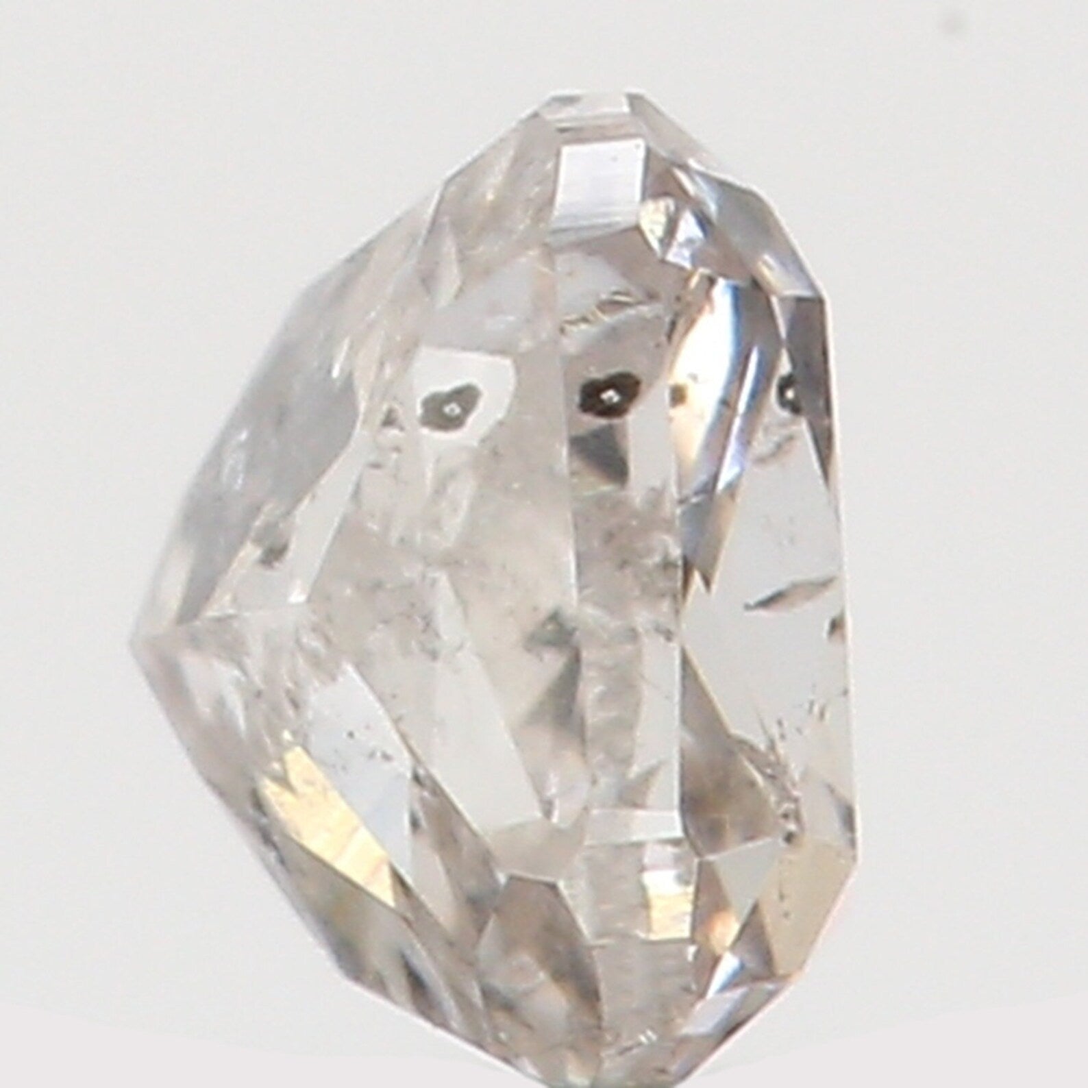 0.13 Ct Natural Loose Diamond, Cushion Diamond, White Diamond, Polished Diamond, Real Diamond, Rustic Diamond, Antique Diamond N6531