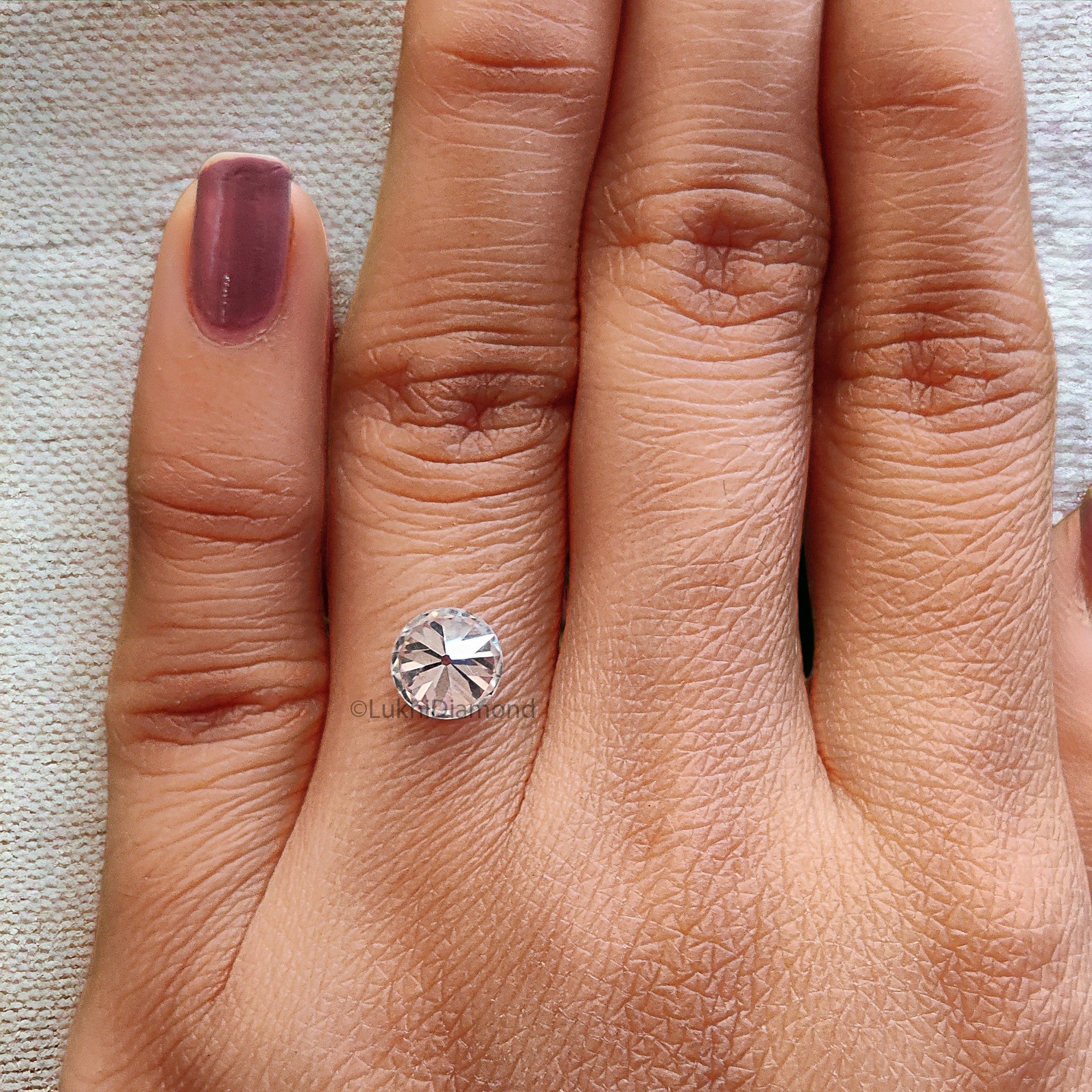 Round Old European Cut Loose White Moissanite Stone 6.5,7,8,9 MM Vintage Antique Handcrafted Eye Clean Moissanite Engagement Gift Ring Q119