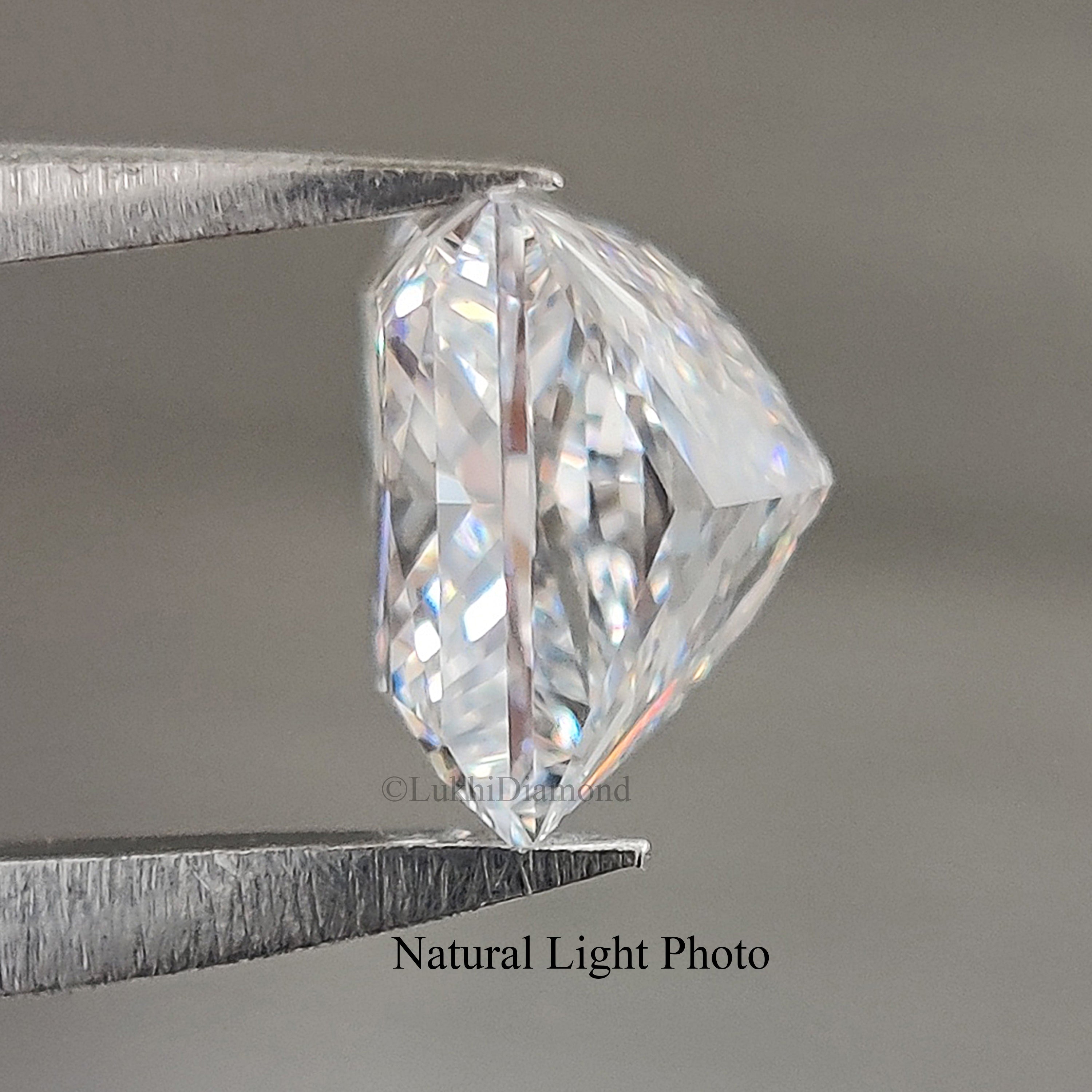 IGI Certified 1 Ct, 1.5 Ct, 2 Ct, 2.5 Ct, 3 Ct Princess Brilliant Cut E/F Color VS Clarity Lab Grown Diamond Lab Created Loose Diamond Q159