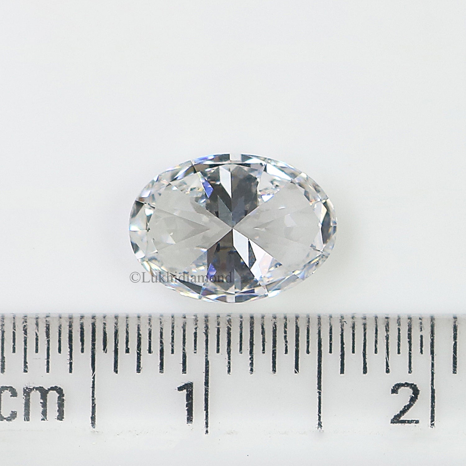 1.60 CT IGI Certified Oval Brilliant Cut Diamond White - D Color VS1 Clarity Lab Grown Diamond Lab Created Oval Diamond CVD Diamond L3257