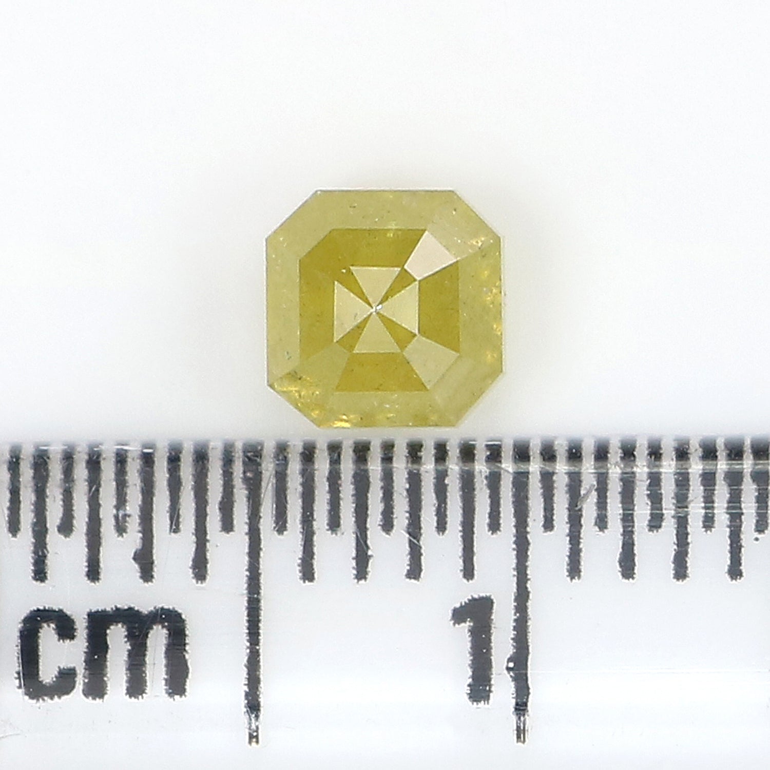 0.76 CT Natural Loose Emerald Shape Diamond Yellow Emerald Cut Diamond 4.50 MM Natural Loose Yellow Color Emerald Rose Cut Diamond LQ7718