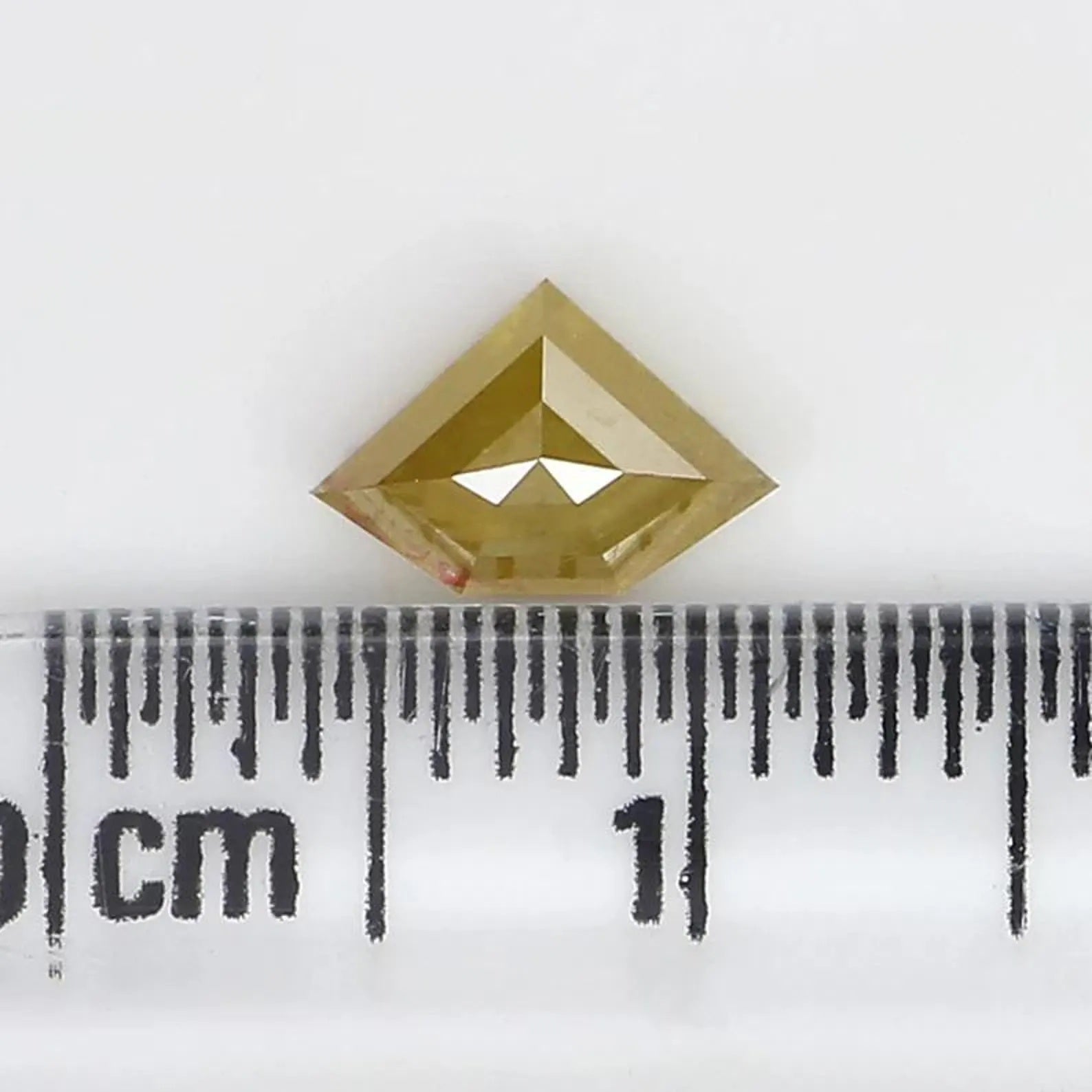 0.79 CT Natural Loose Shield Shape Diamond Yellow Color Shield Cut Diamond 4.95 MM Natural Loose Diamond Shield Rose Cut Diamond NQ8833