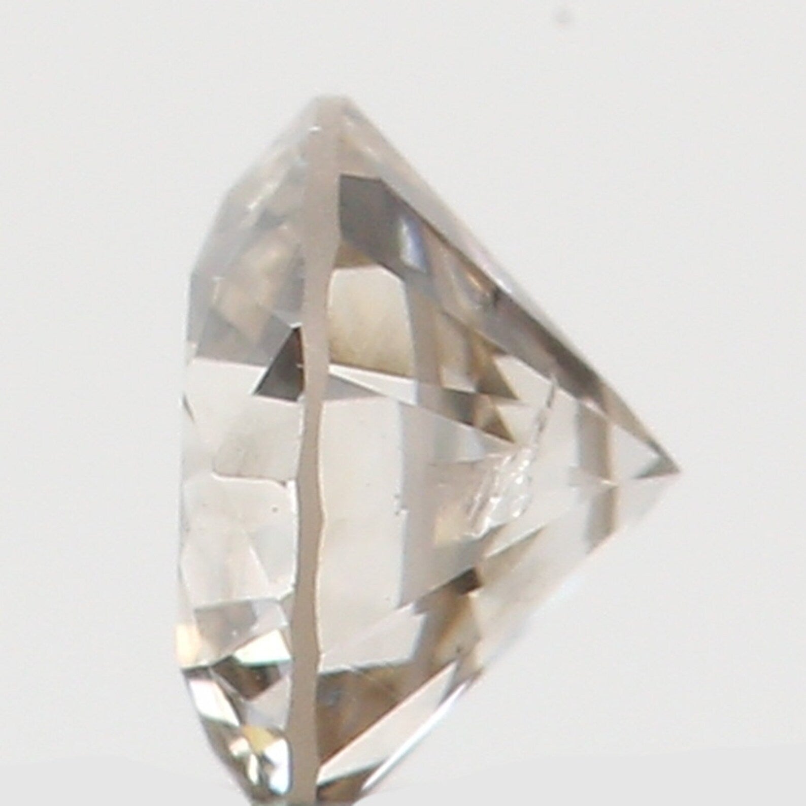 0.10 Ct Natural Loose Round Shape Diamond Brown Color Round Cut Diamond 2.90 MM Natural Loose Diamond Round Brilliant Cut Diamond N7993