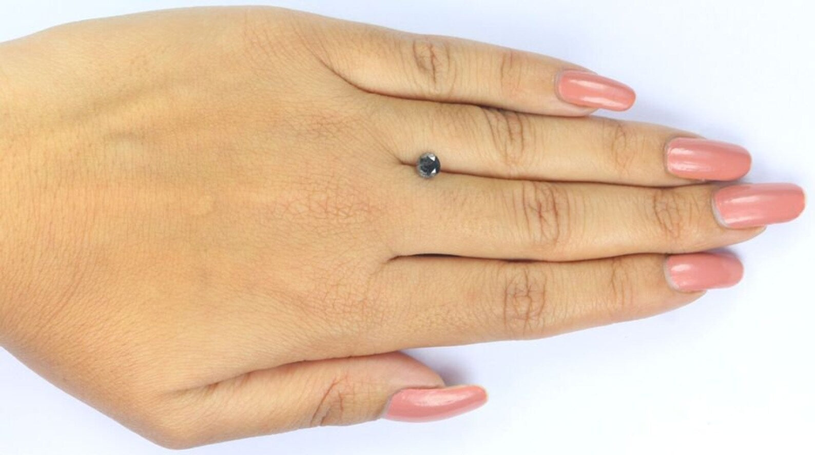 0.53 CT Natural Loose Round Brilliant Cut Diamond Black Color Round Cut Diamond 4.70 MM Natural Loose Diamond Round Shape Diamond NQ406