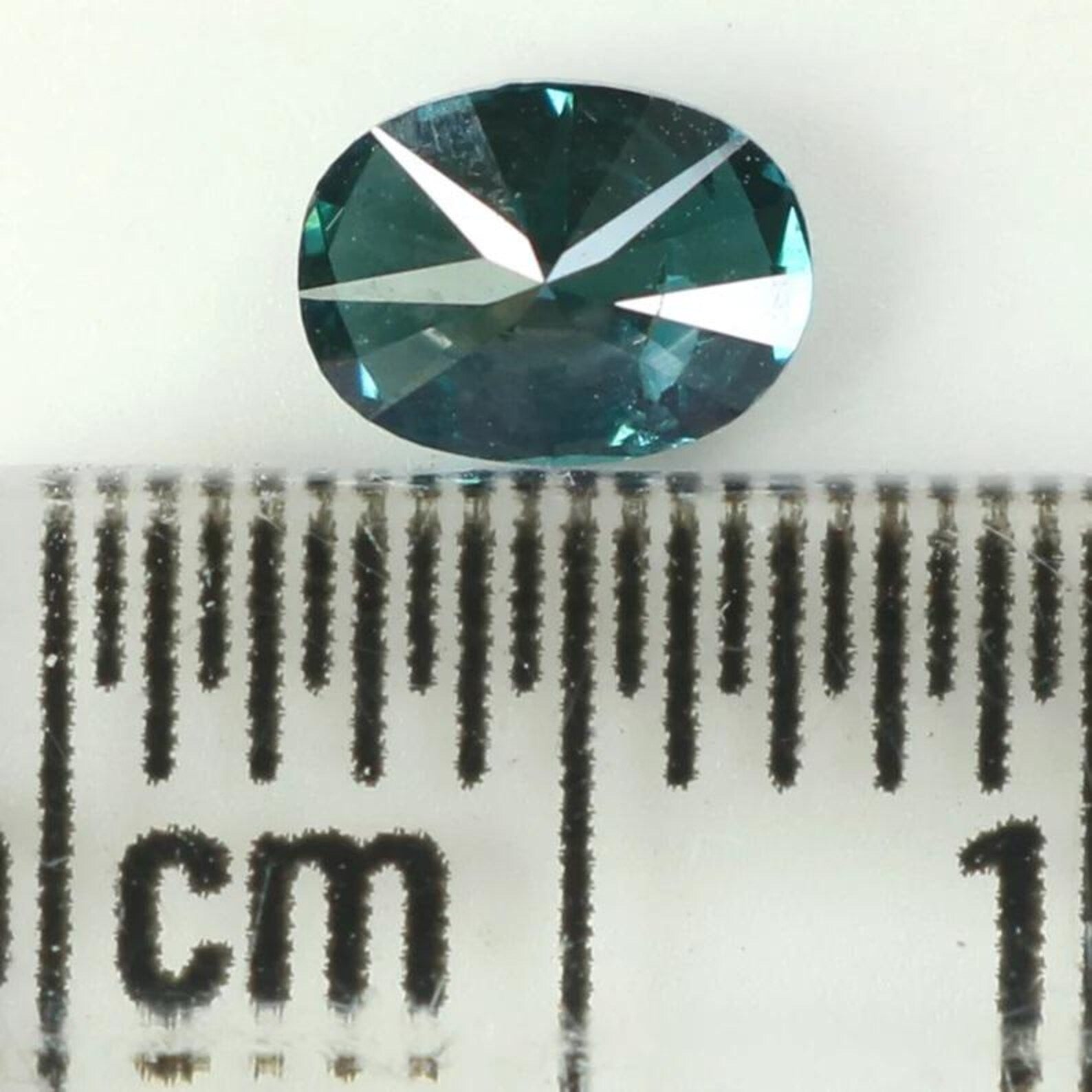 0.37 CT Natural Loose Oval Shape Diamond Blue Color Oval Diamond 4.95 MM Natural Loose Diamond Blue Color Oval Brilliant Cut Diamond NQ1391