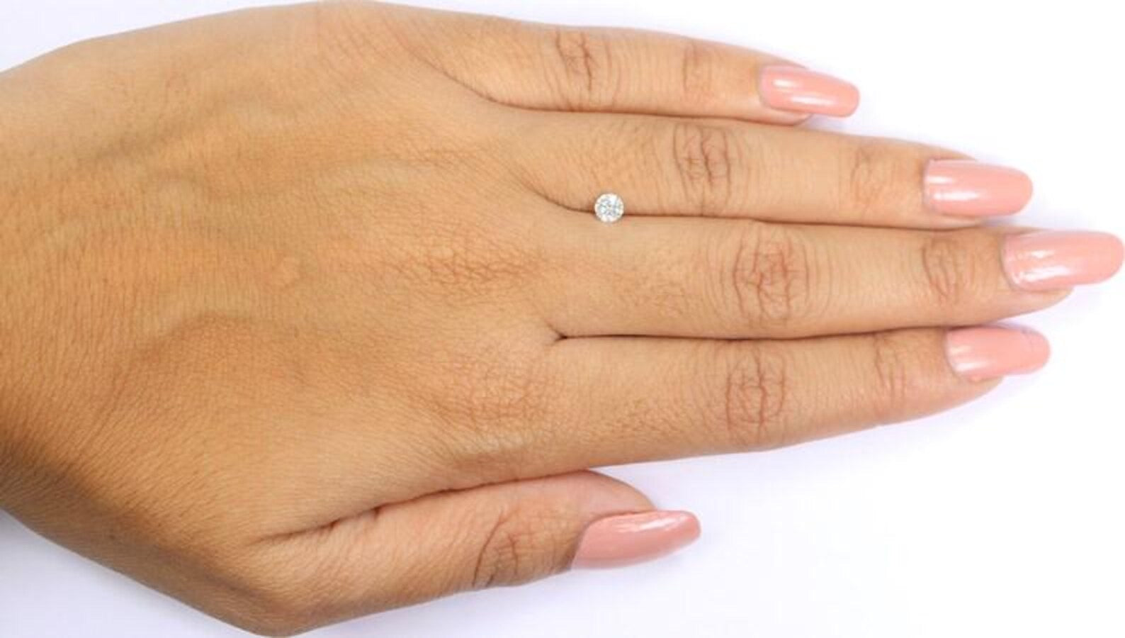 0.22 CT Natural Loose Round Shape Diamond White Color Round Cut Diamond 3.80 MM Natural Loose White Color Round Brilliant Cut Diamond NQ1906