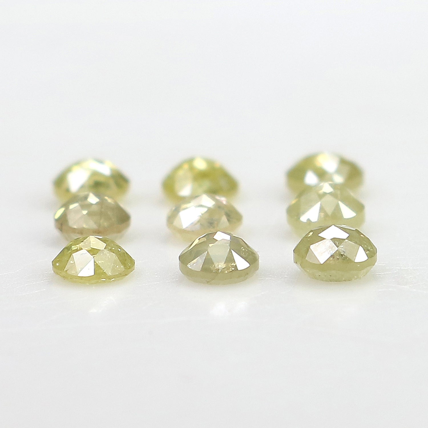 1.00 CT Natural Loose Round Diamond Yellow Color Diamond Natural Loose Diamond 2.70 MM Round Rose Cut Diamond Round Shape Diamond LQ9393