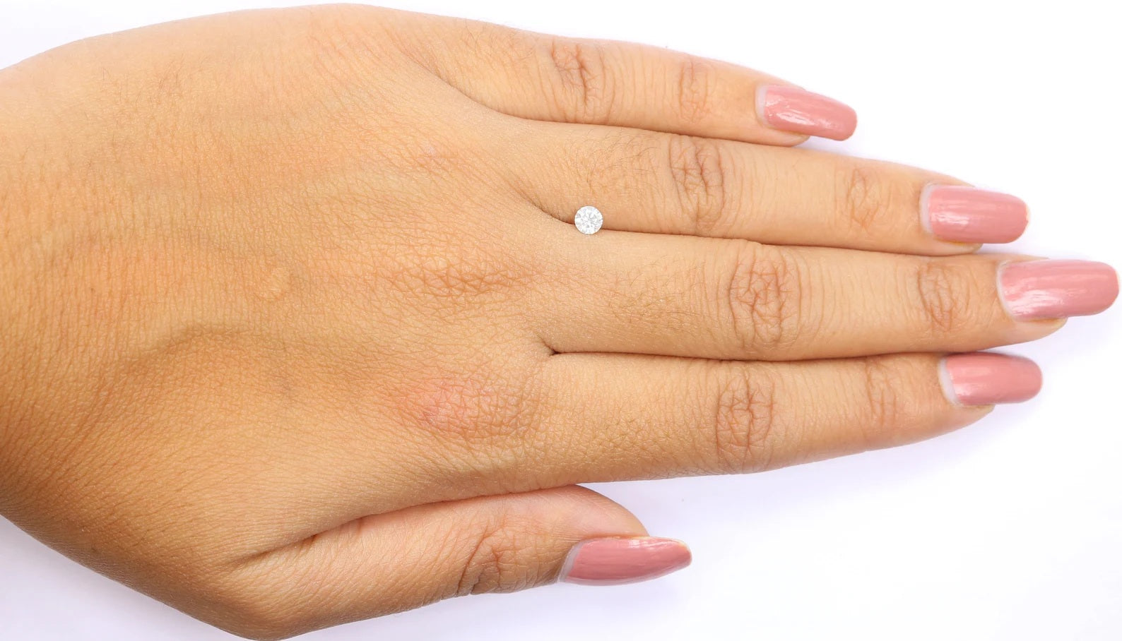 Natural Loose Round Brilliant Cut Diamond White Color 0.19 CT 3.72 MM Round Shape Rose Cut Diamond N1904