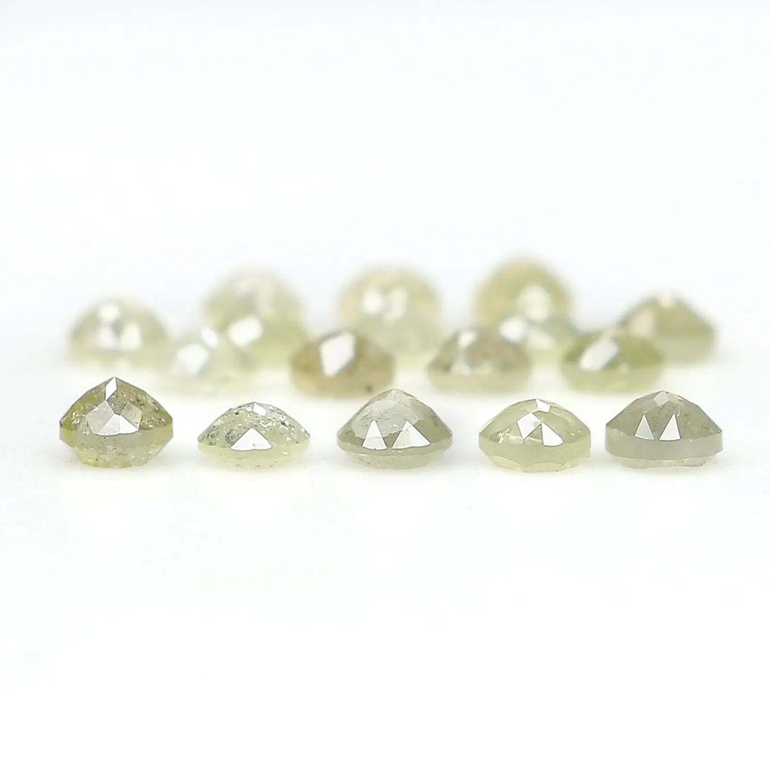 1.12 CT Natural Loose Round Rose Cut Diamond Grey Color Round Shape Diamond 2.30 MM Natural Loose Grey Color Round Rose Cut Diamond NQ7092