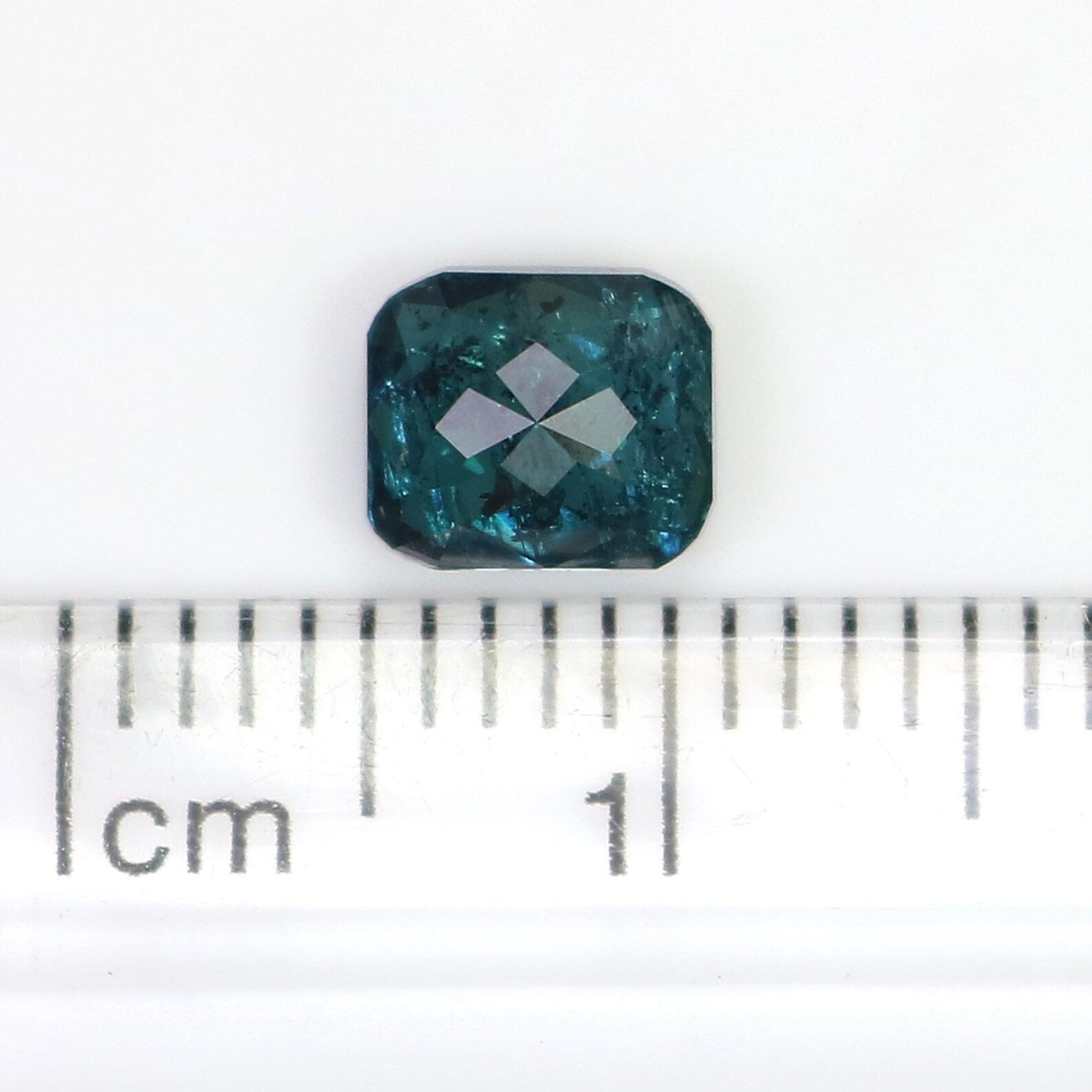 0.92 Ct Natural Loose Cushion Shape Diamond Blue Color Cushion Cut Diamond 5.85 MM Natural Loose Diamond Blue Cushion Shape Diamond NQ368