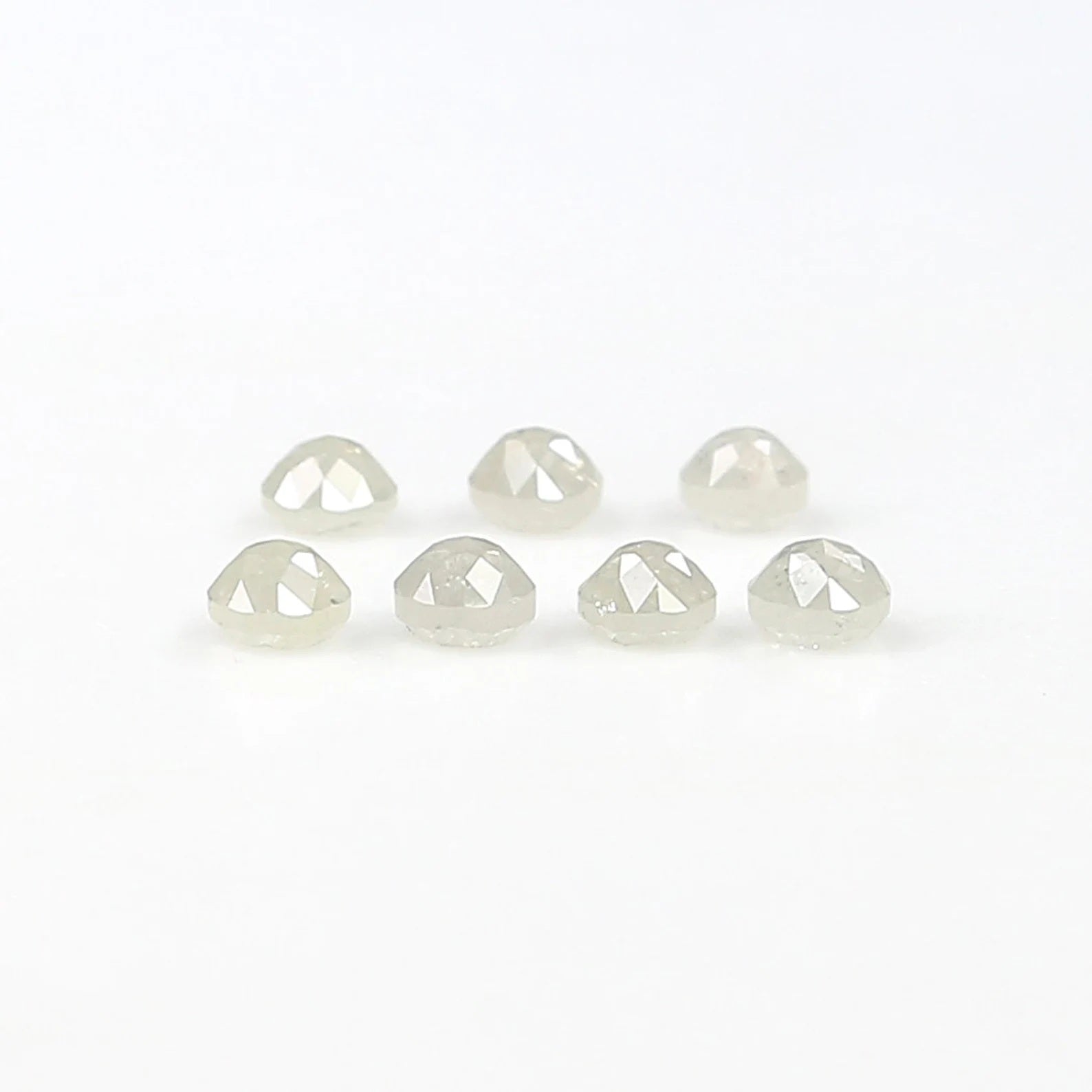 1.39 Ct Natural Loose Round Shape Diamond Grey Color Round Diamond 3.05 MM Natural Loose Diamond Gray Color Round Rose Cut Diamond NQ2500