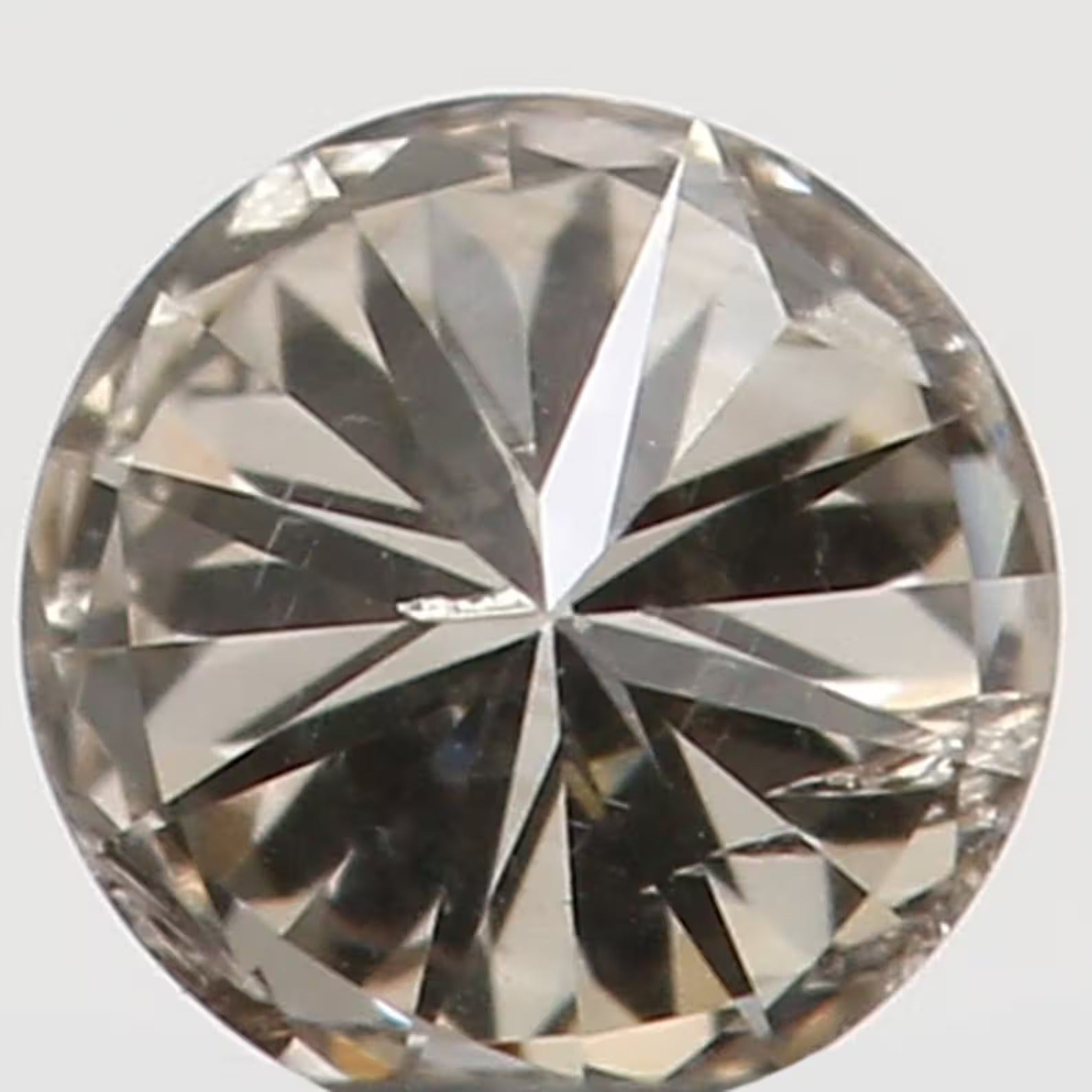 0.090 Ct Natural Loose Round Diamond Brown Color Round Diamond 2.80 MM Natural Loose Diamond Brown Color Round Brilliant Cut Diamond N7832