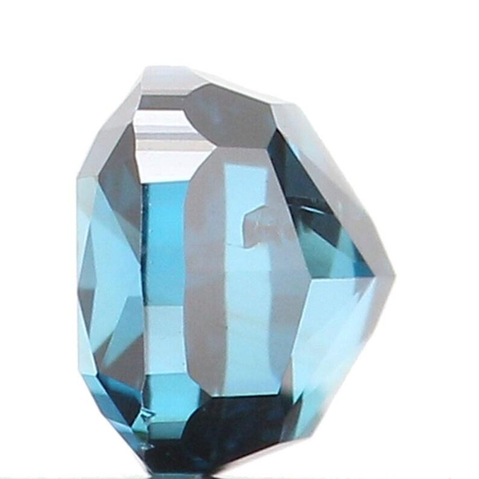 0.16 CT Natural Loose Cushion Shape Diamond Blue Color Cushion Cut Diamond 2.90 MM Natural Blue Color Cushion Brilliant Cut Diamond NQB7629