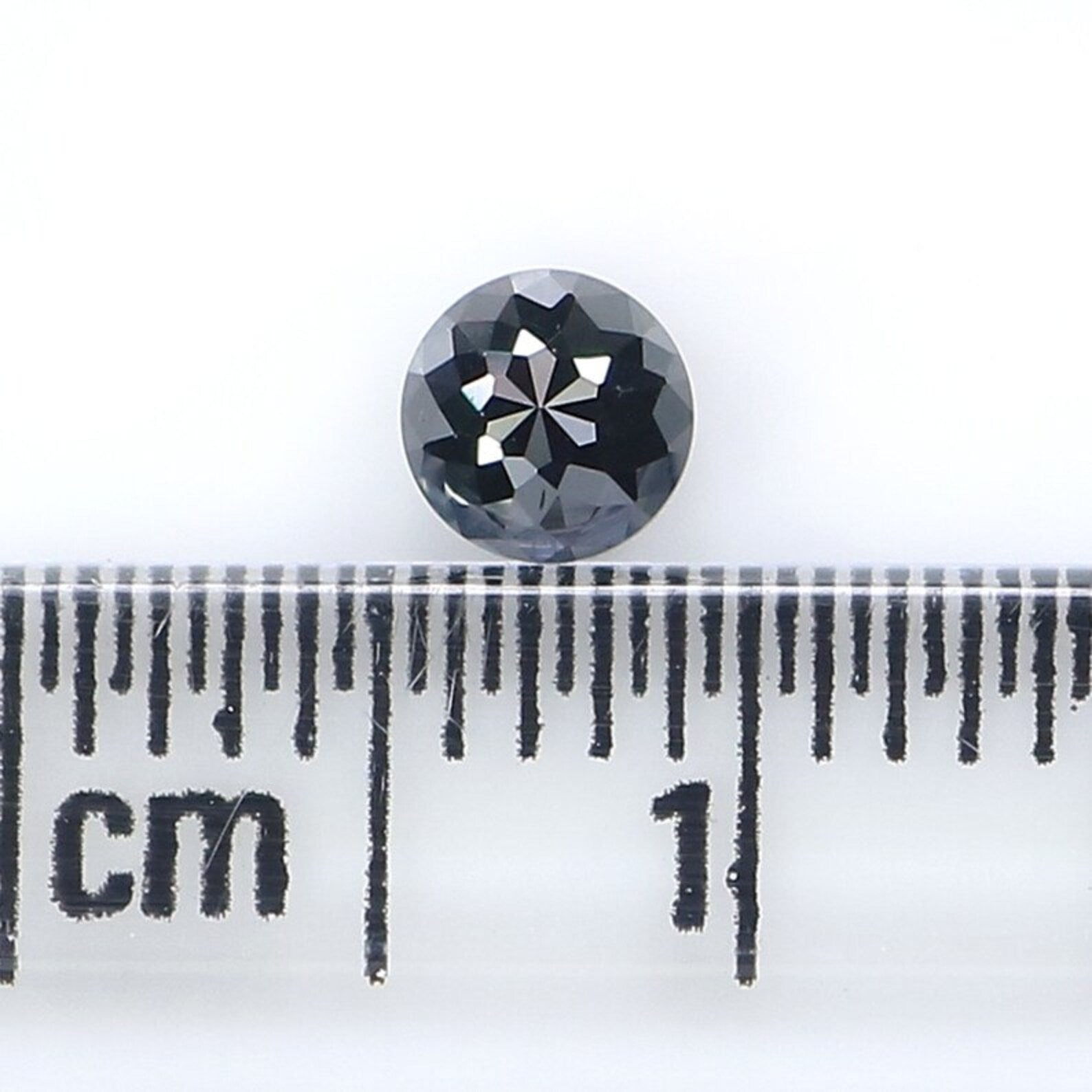 0.37 Ct Natural Loose Round Shape Diamond Black Color Round Diamond 4.00 MM Natural Loose Diamond Black Color Round Rose Cut Diamond NQ8303