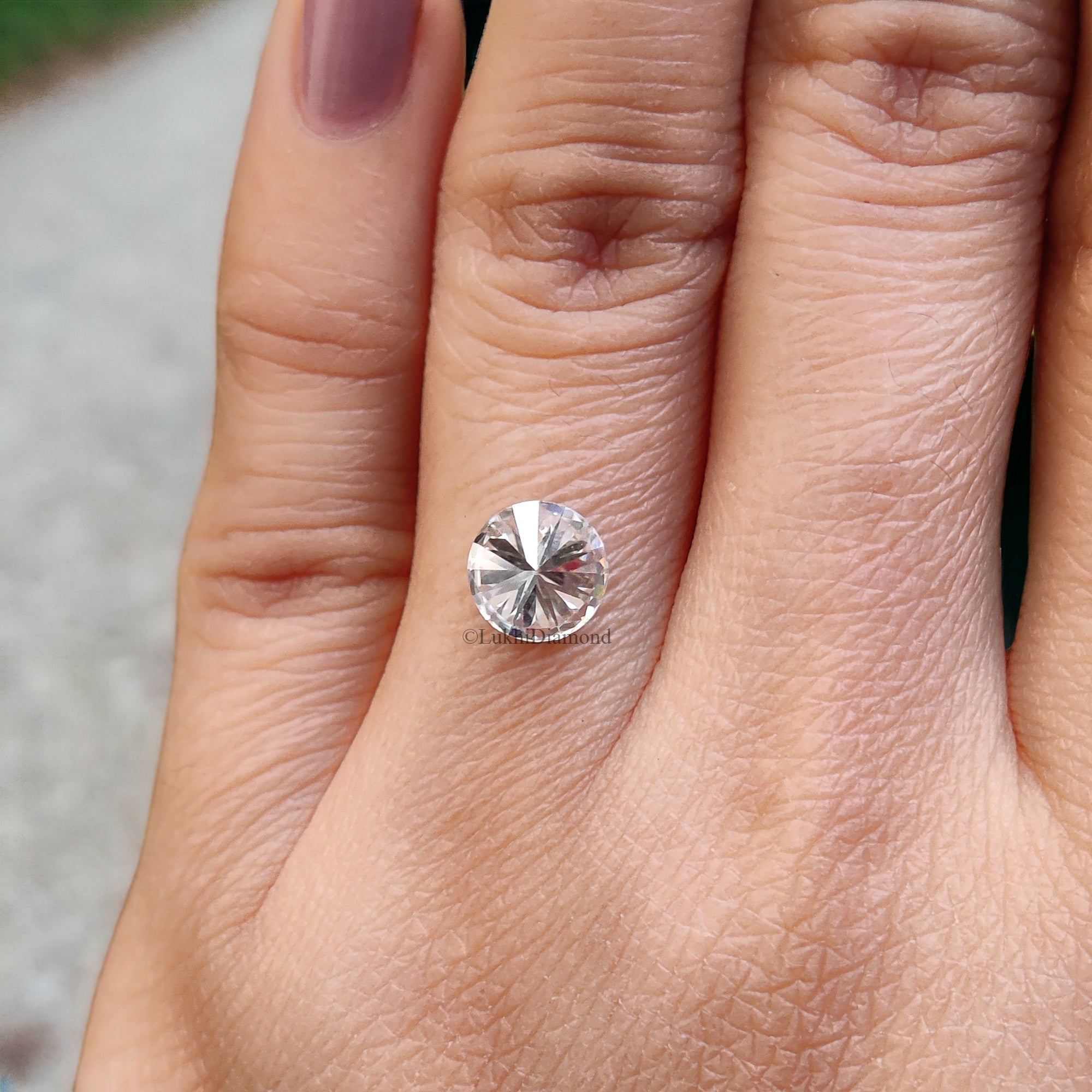 Round Brilliant Cut Loose White Moissanite Stone 6.5,7,8,9,10, MM Vintage Antique Handcrafted Eye Clean Moissanite Engagement Gift Ring Q118