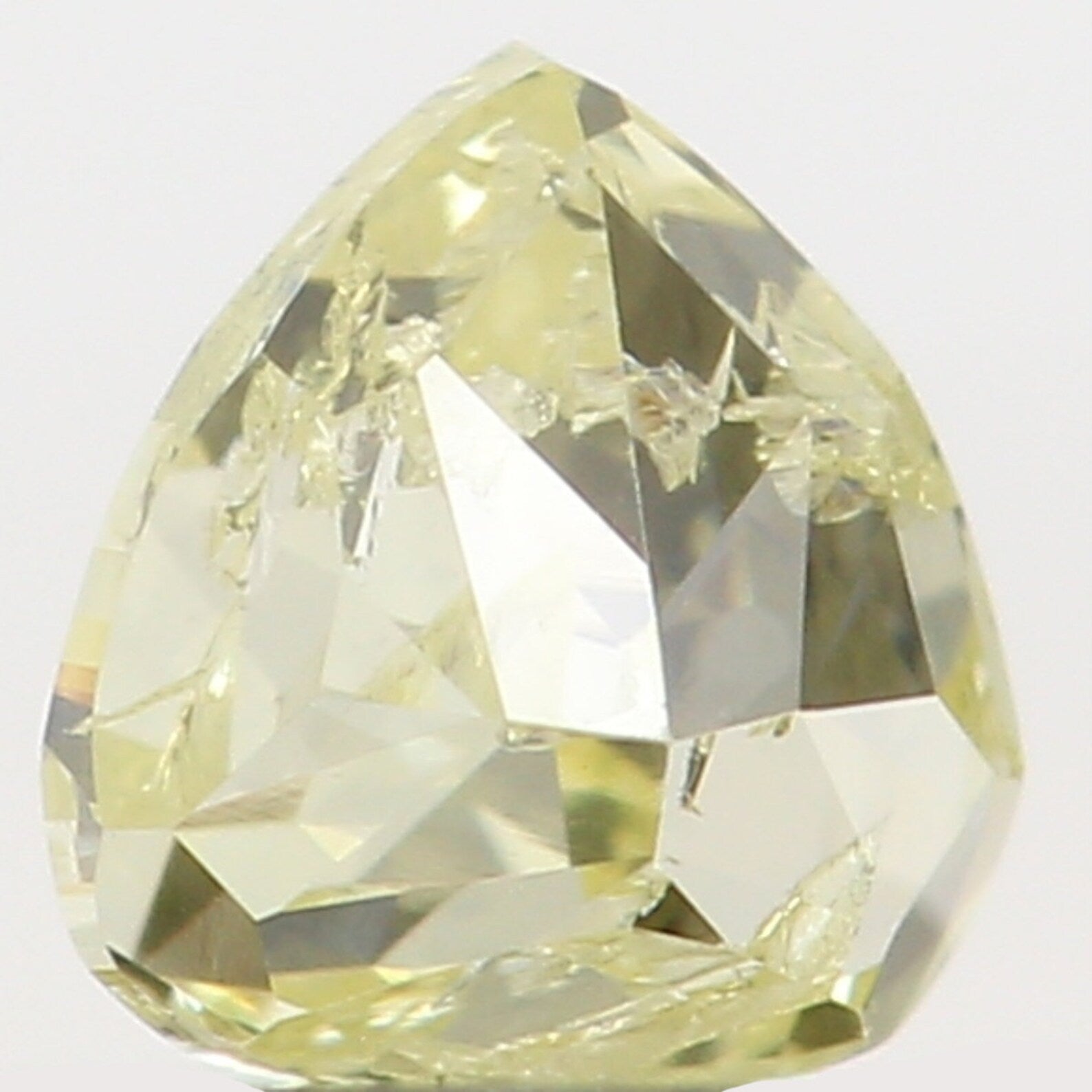 0.14 Ct Natural Loose Heart Shape Diamond Yellow Color Heart Cut Diamond 3.20 MM Natural Loose Diamond Heart Brilliant Cut Diamond N8074