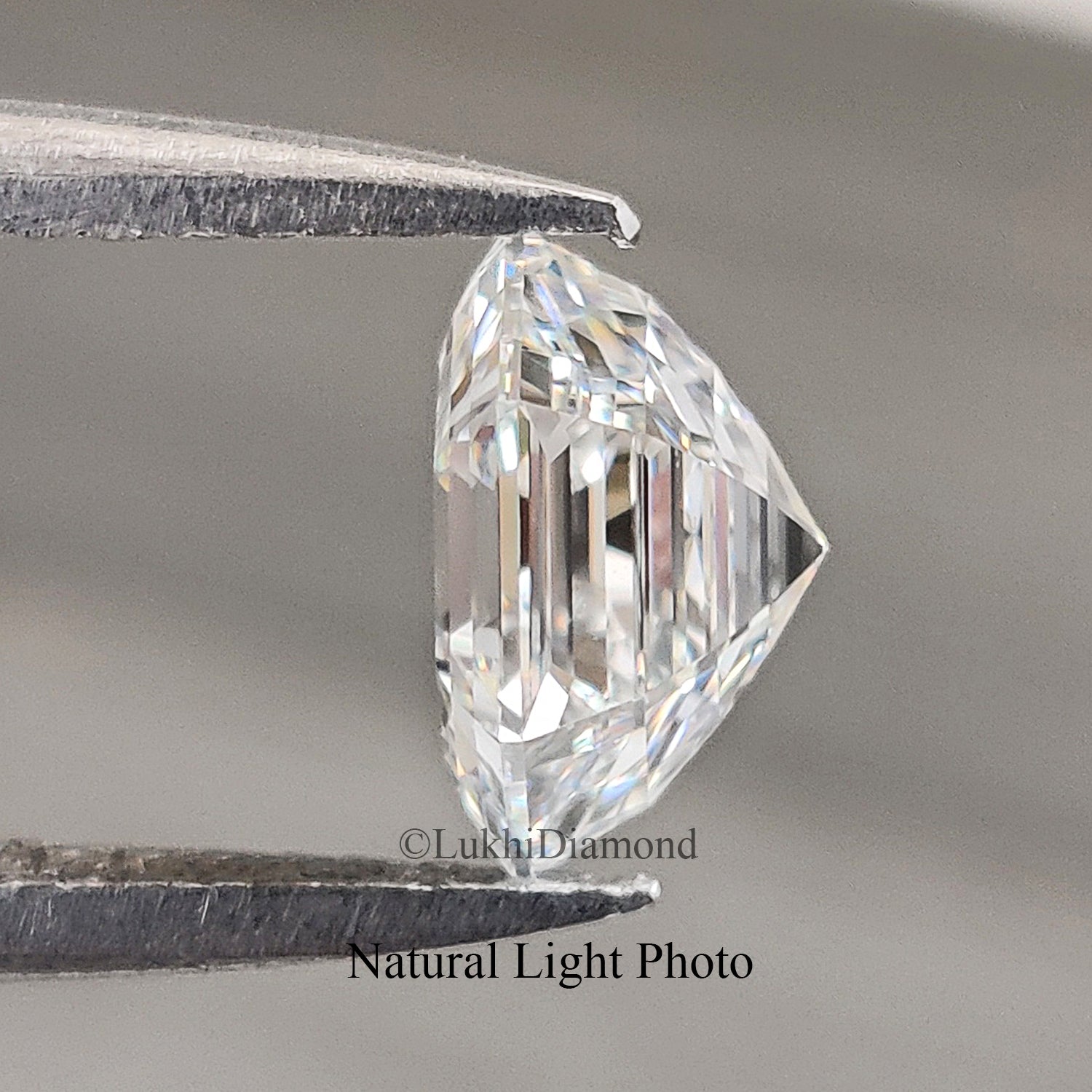 1 CT Hexagon Brilliant Cut Lab Grown Diamond Lab Created Loose Diamond Hexagon CVD Diamond Lab Made Hexagon for Engagement Ring Q112