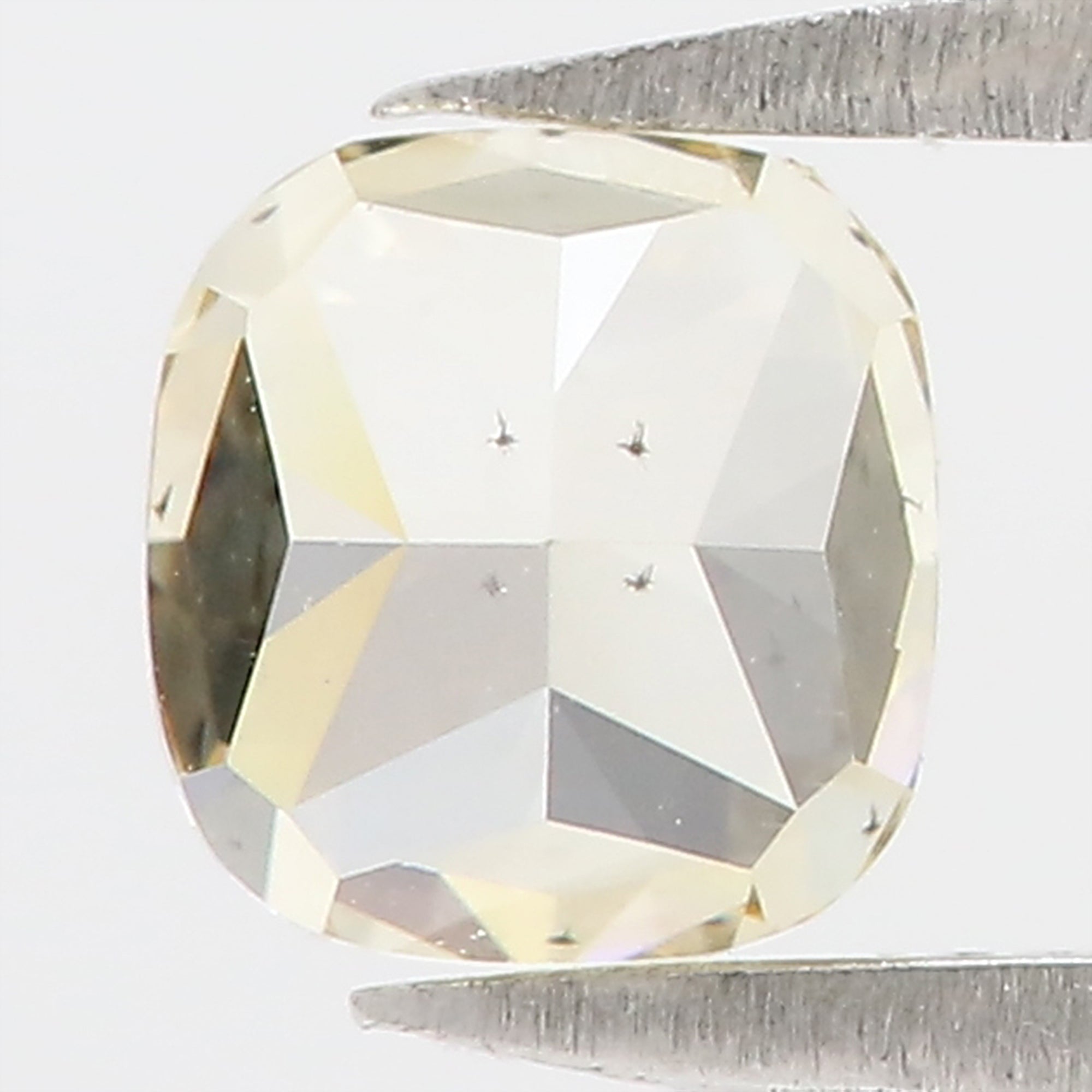 0.71 CT Natural Loose Cushion Shape Diamond Yellow Color Cushion Diamond 4.90 MM Natural Brown Diamond Cushion Brilliant Cut Diamond QL5778