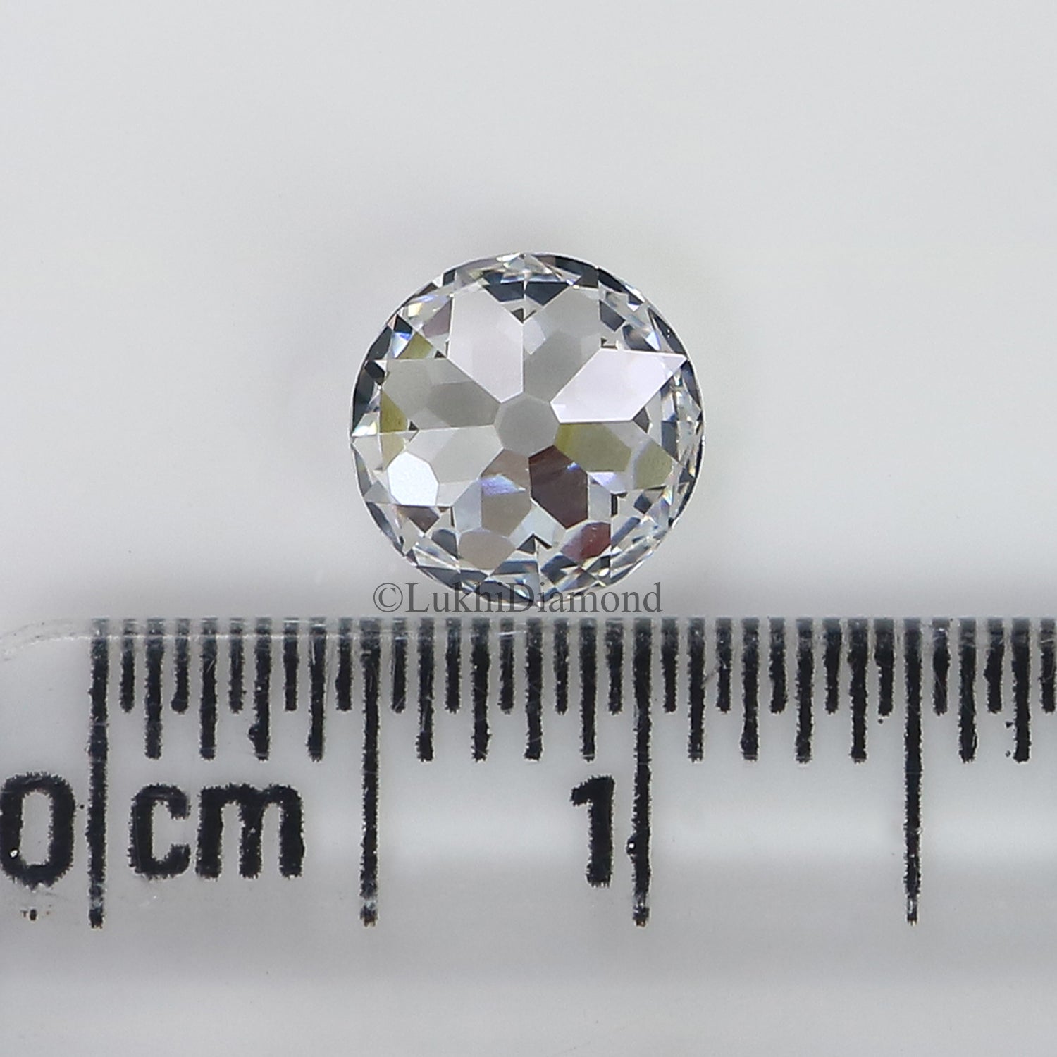 1 CT Round Old European Cut E/F Color VS Clarity Lab Grown CVD Diamond Lab Created Loose Round Diamond Lab Made Round Cut Diamond Q141
