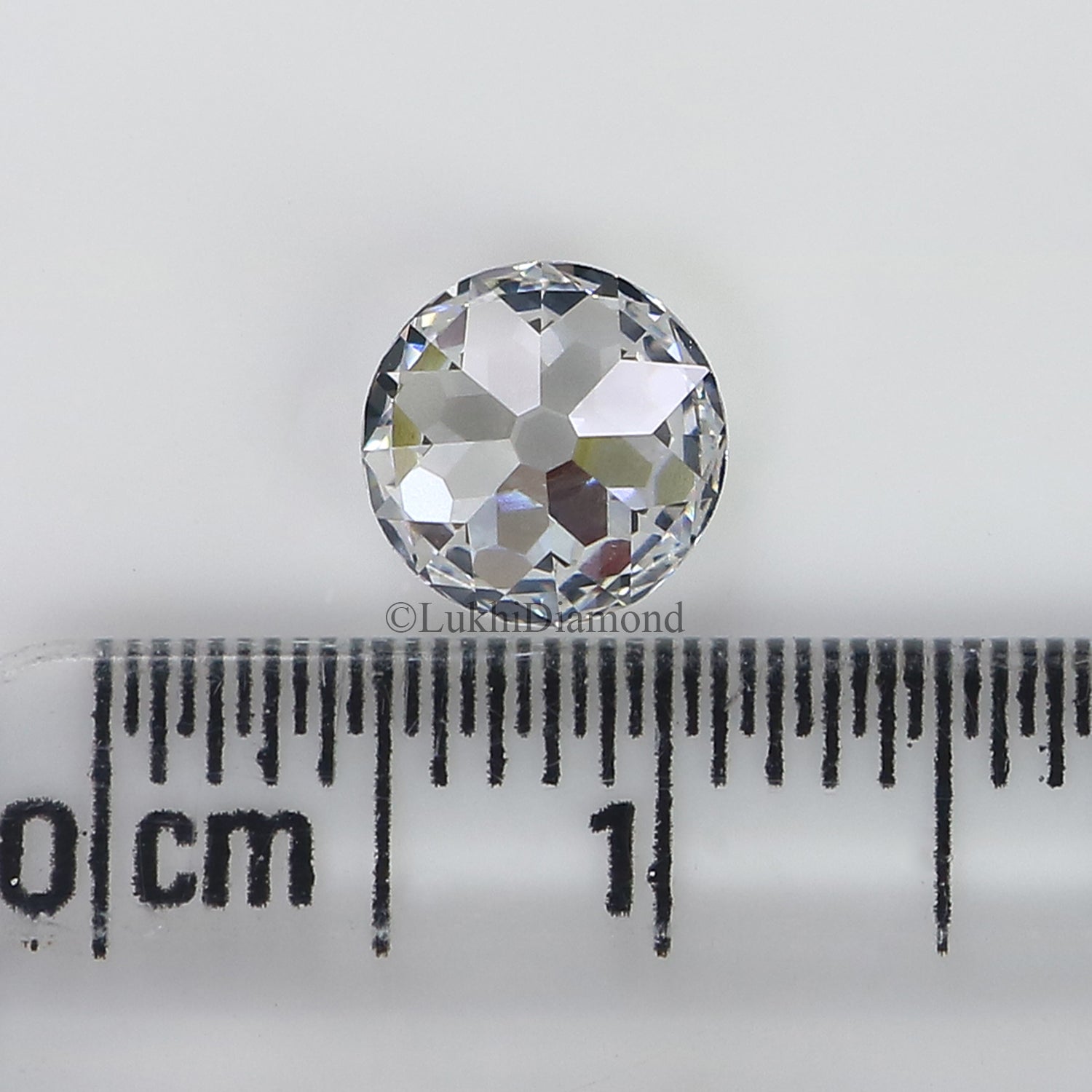 1 CT Round Old European Cut Lab Grown Diamond Lab Created Loose Diamond Round CVD Diamond Lab Made Round Cut for Engagement Ring Q141