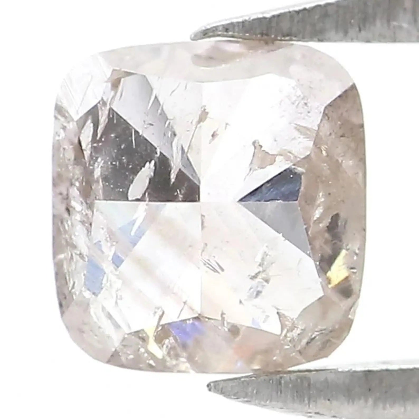 0.59 CT Natural Loose Cushion Shape Diamond White - I Color Cushion Diamond 4.70 MM Natural White Color Cushion Brilliant Cut Diamond NQ7543