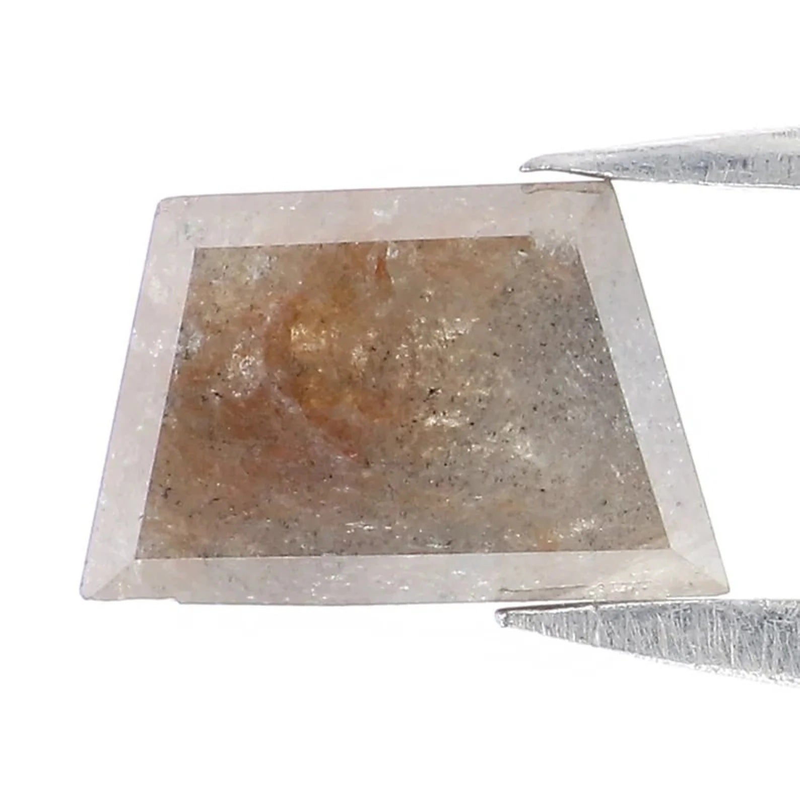0.92 CT Natural Loose Shield Shape Diamond Brown Color Shield Cut Diamond 5.00 MM Natural Loose Diamond Brown Shield Rose Cut Diamond NQ8118