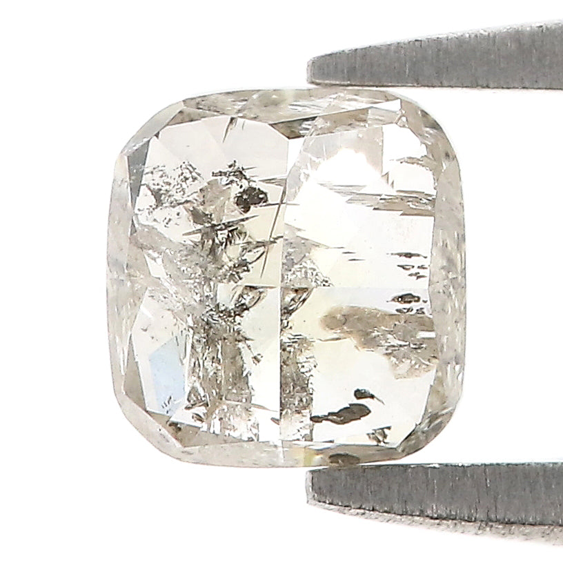 1.01 Ct Natural Loose Cushion Shape Diamond Green Color Cushion Cut Diamond 5.60 MM Natural Green Color Cushion Brilliant Cut Diamond LQ5953