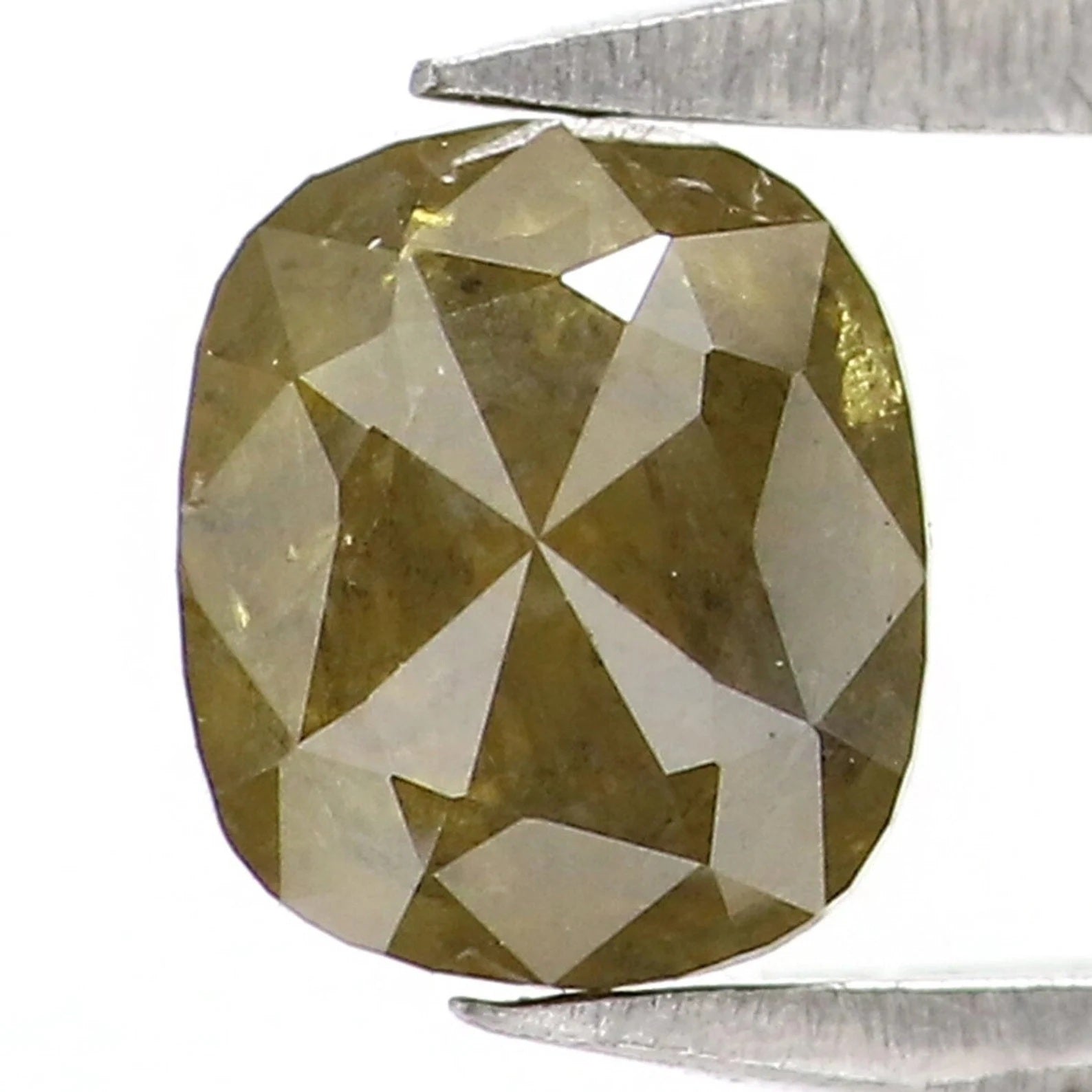 0.71 CT Natural Loose Oval Shape Diamond Green Color Oval Cut Diamond 5.35 MM Natural Loose Diamond Oval Shape Rose Cut Diamond NQ2380