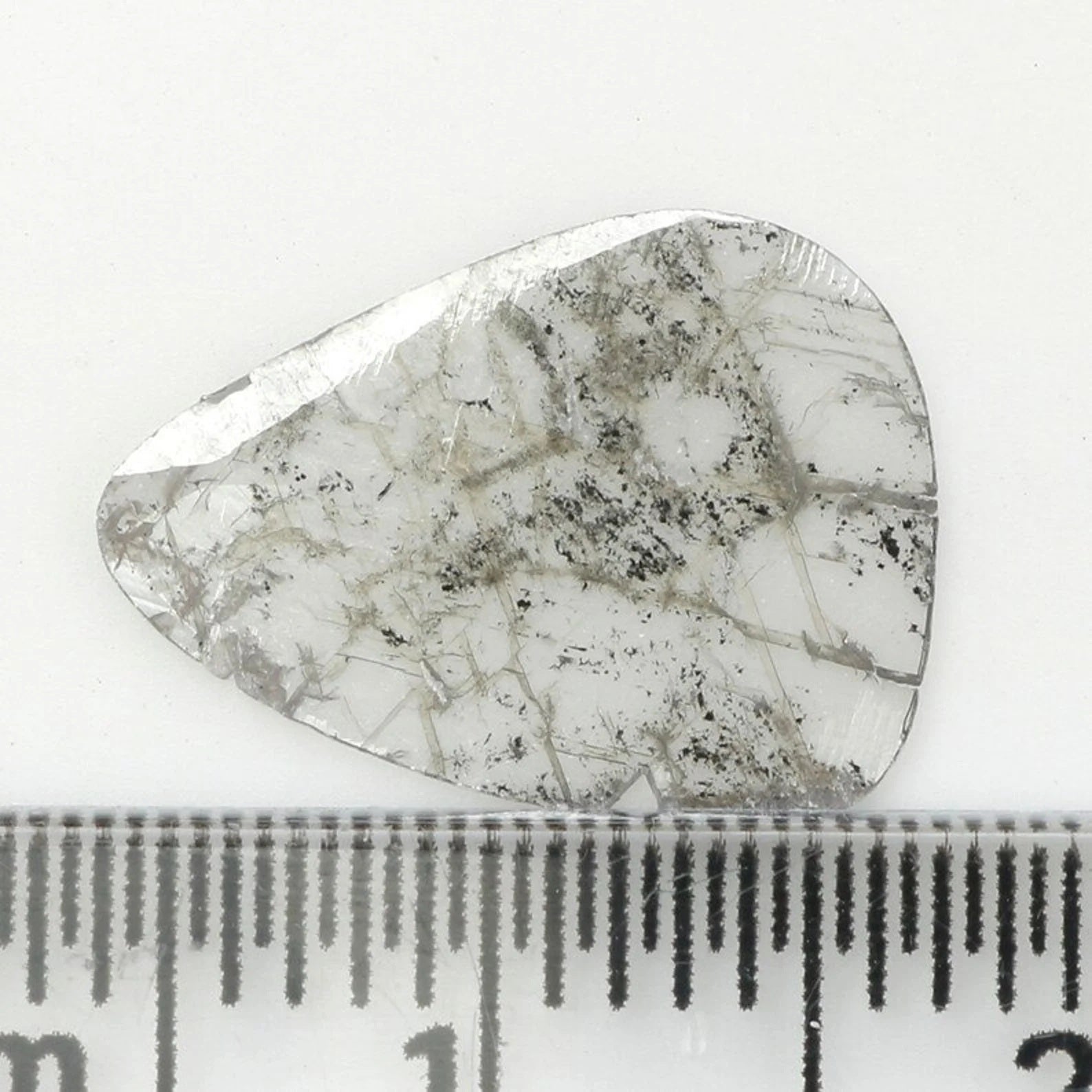 0.71 CT Natural Loose Slice Shape Diamond Grey Color Slice Cut Diamond 9.50 MM Natural Loose Diamond Irregular Slice Cut Diamond NQ1280
