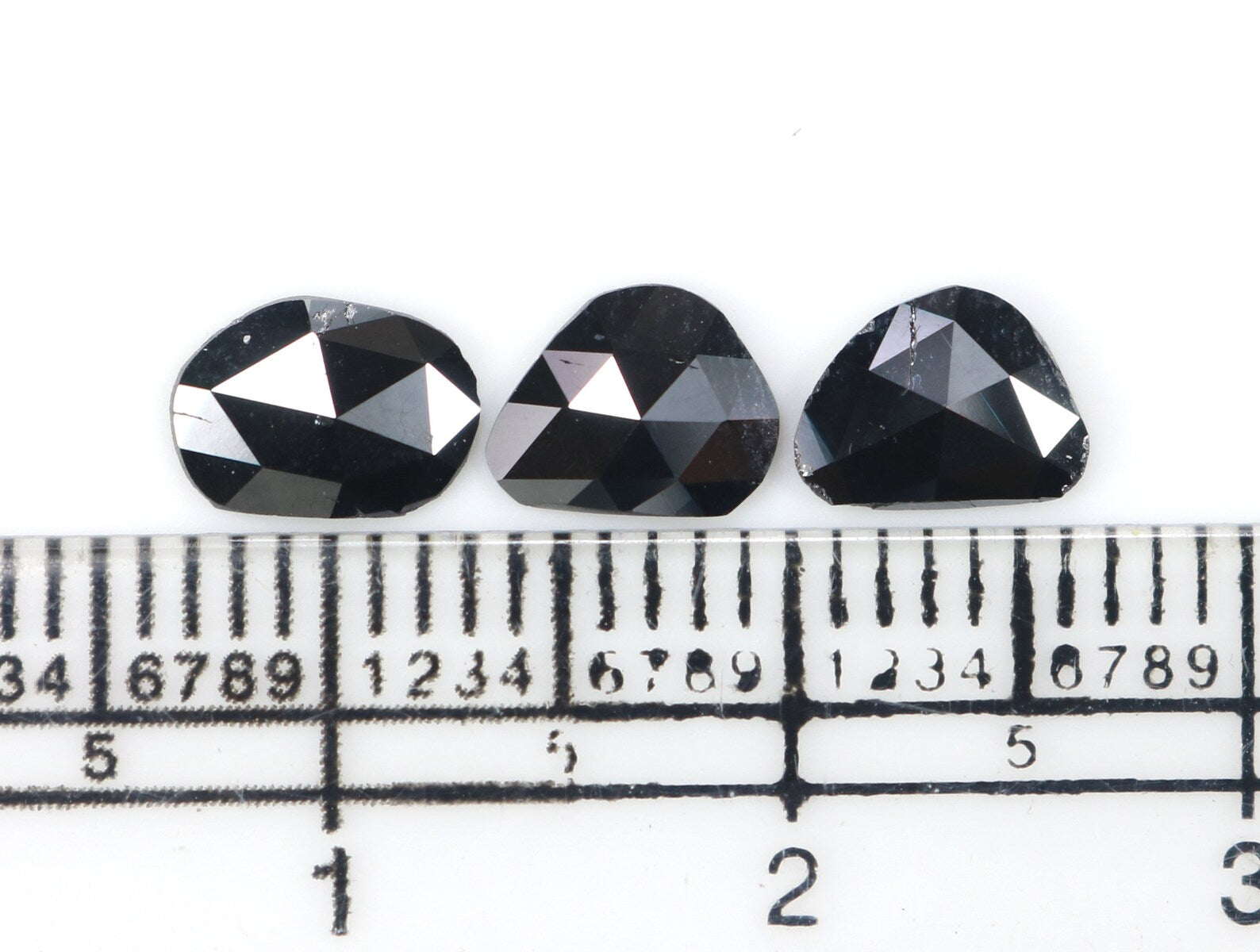 Natural Loose Slice Diamond, Natural Loose Diamond, Slice Black Color Diamond, Rose Cut Diamond, Irregular Cut 1.11 CT Slice Shape N2257