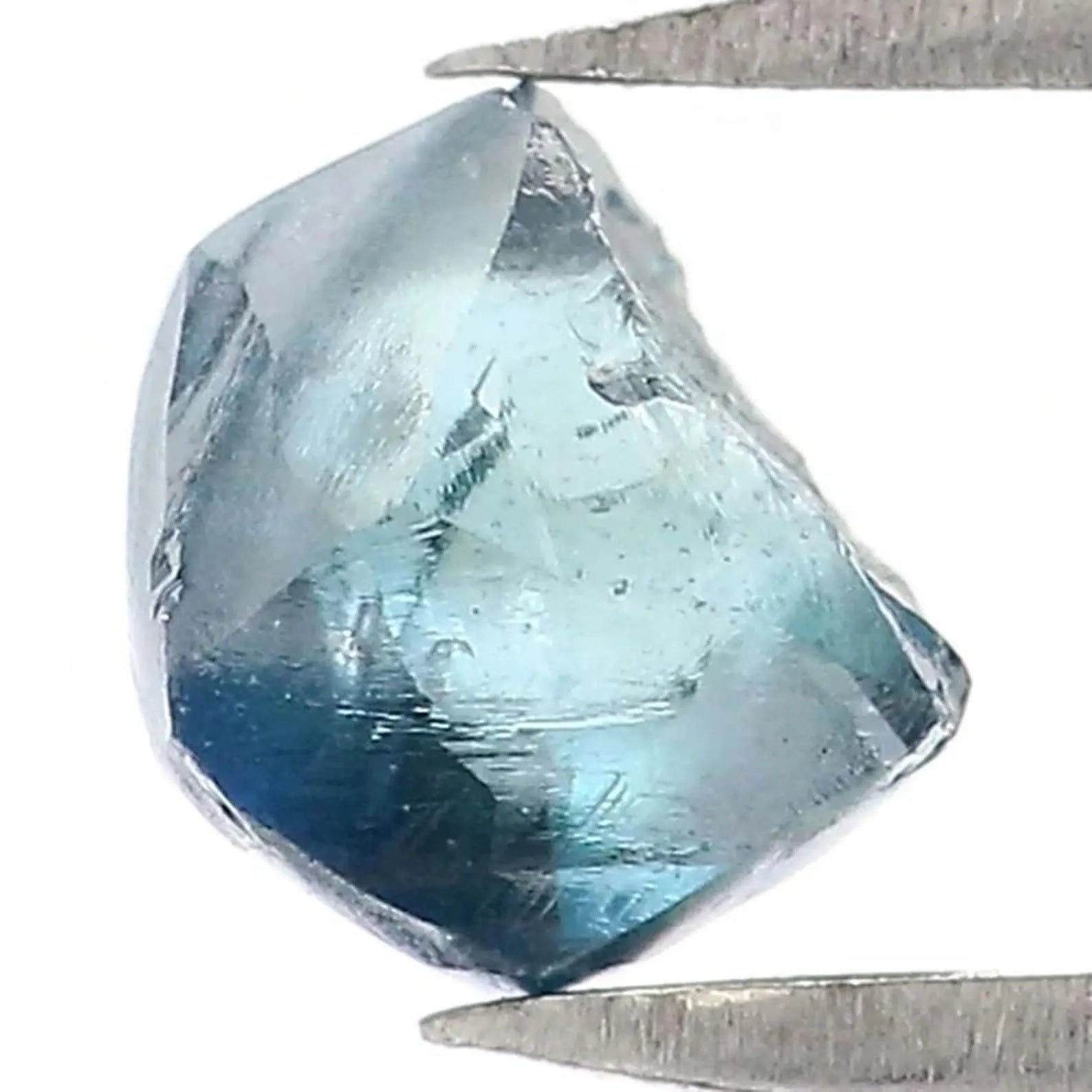 0.73 CT Natural Loose Crystal Rough Shape Diamond Blue Color Uncut Diamond 5.05 MM Natural Loose Diamond Rough Irregular Cut Diamond NQ2013