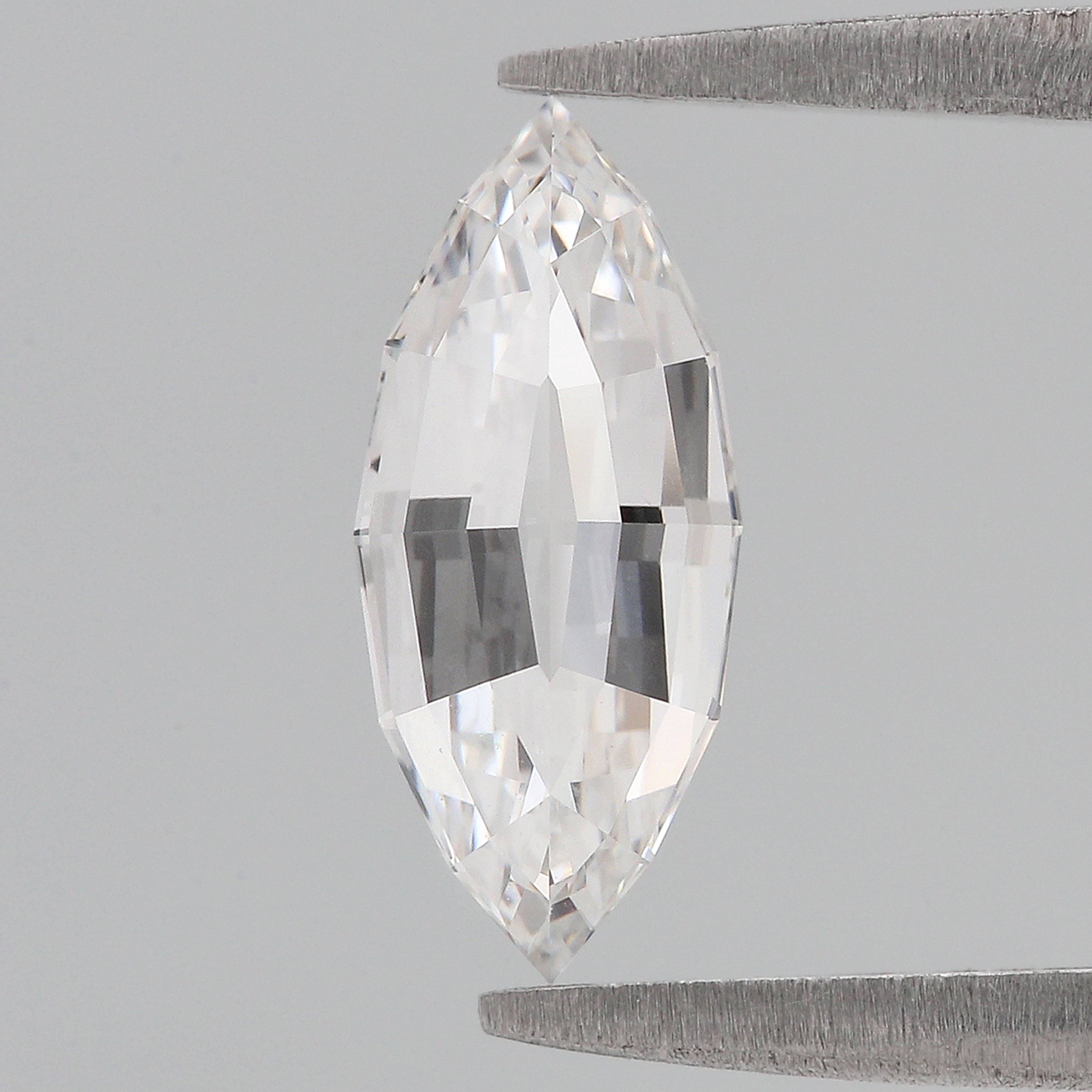 1.35 CT IGI Certified Modified Marquise Step Cut Diamond White - E Color VS1 Clarity Lab Grown Diamond Lab Created Marquise Diamond L3678