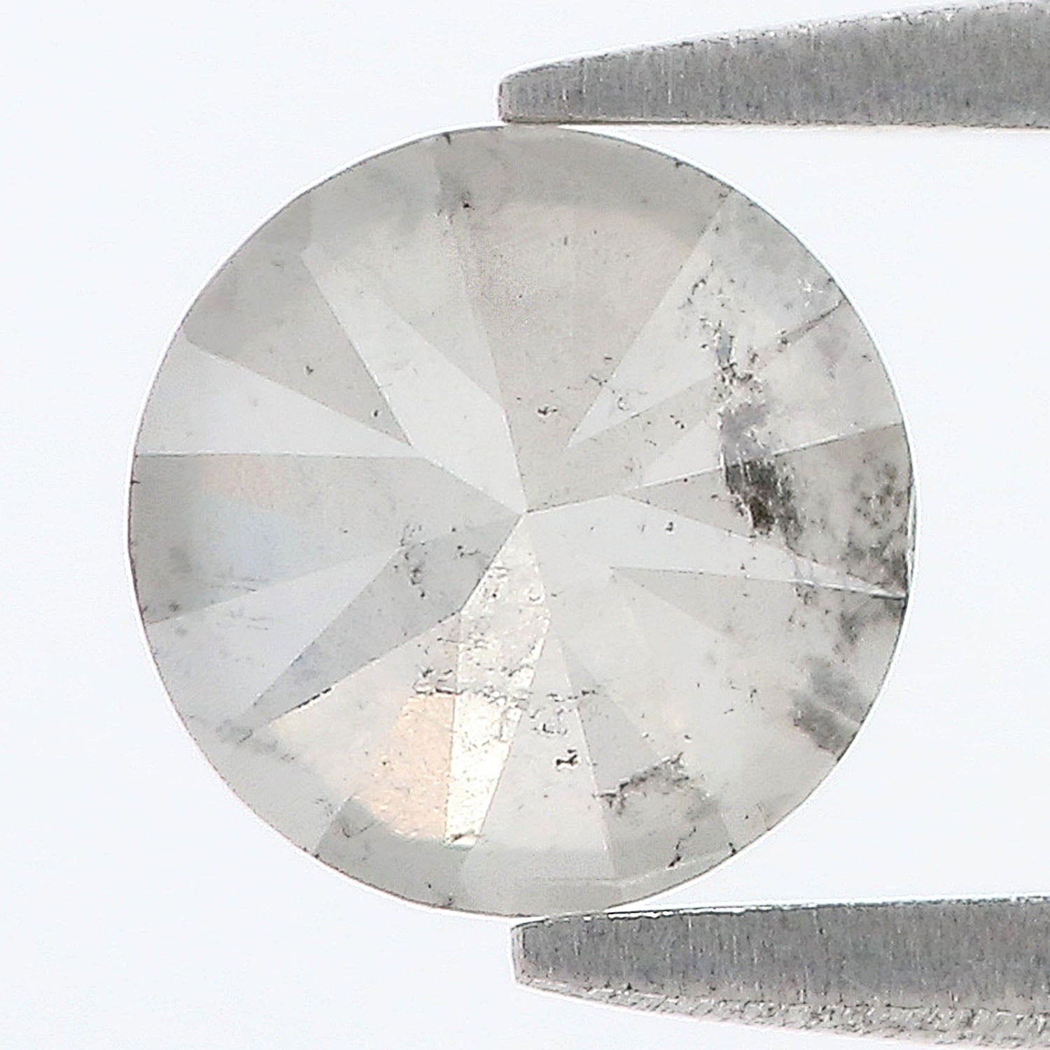 1.35 Ct Natural Loose Round Shape Diamond Milky White Color Round Cut Diamond 6.80 MM Natural White Color Round Brilliant Cut Diamond LQ7869