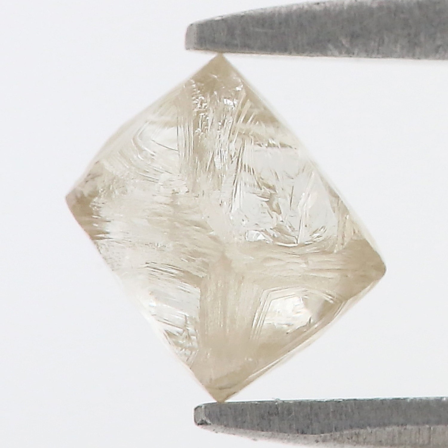 1.15 CT Natural Loose Rough Shape Diamond White-J Color Irregular Cut Diamond 5.25 MM Natural Diamond J Color Rough Irregular UnCut Diamond N2622