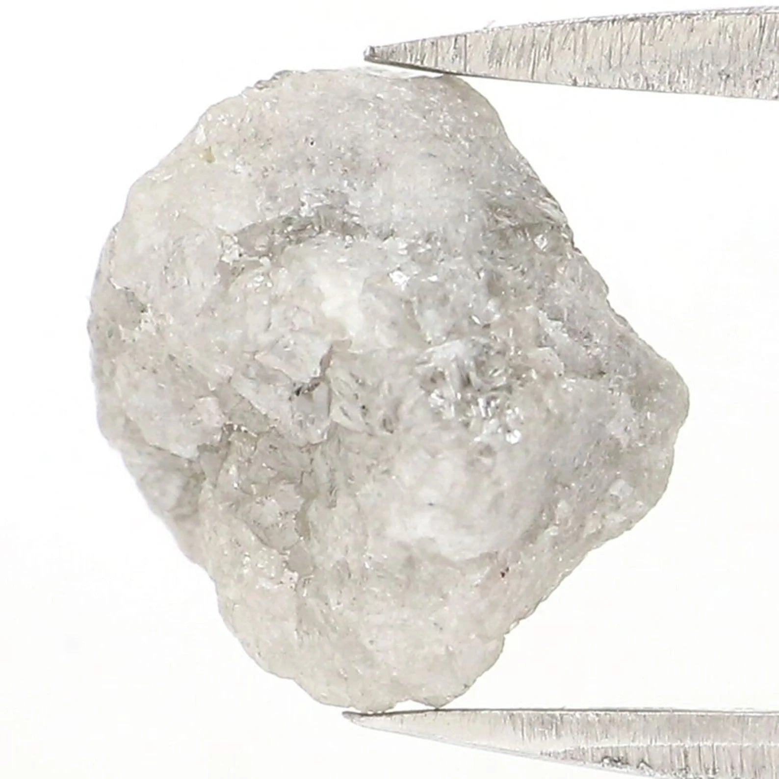 3.54 CT Natural Loose Rough Shape Diamond Grey Color Rough Cut Diamond 9.80 MM Natural Loose Diamond Grey Rough Irregular Cut Diamond NQ2409