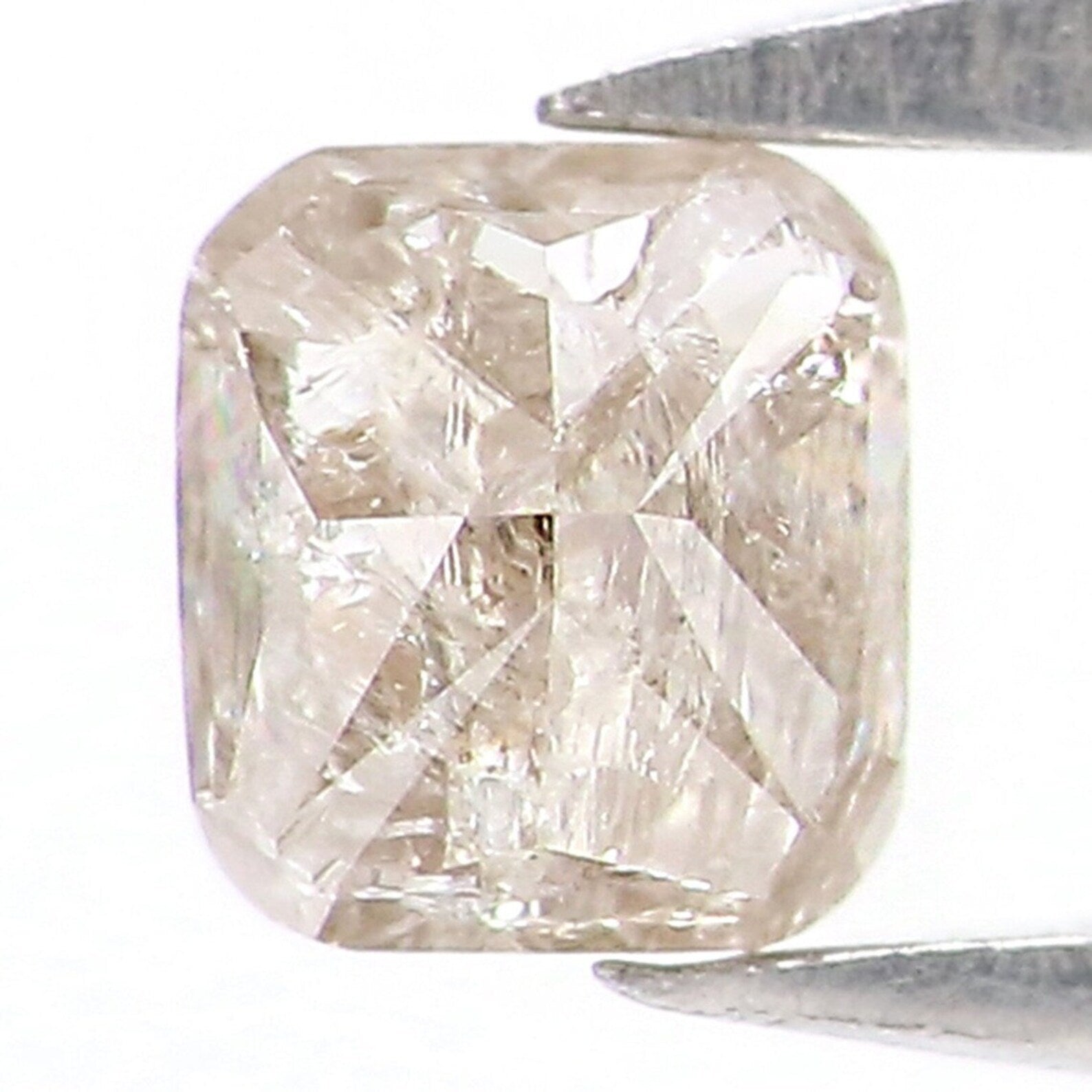 0.28 CT Natural Loose Cushion Cut Diamond Grey Color Cushion Diamond 3.70 MM Natural Diamond Grey Color Cushion Brilliant Cut Diamond NQ7400