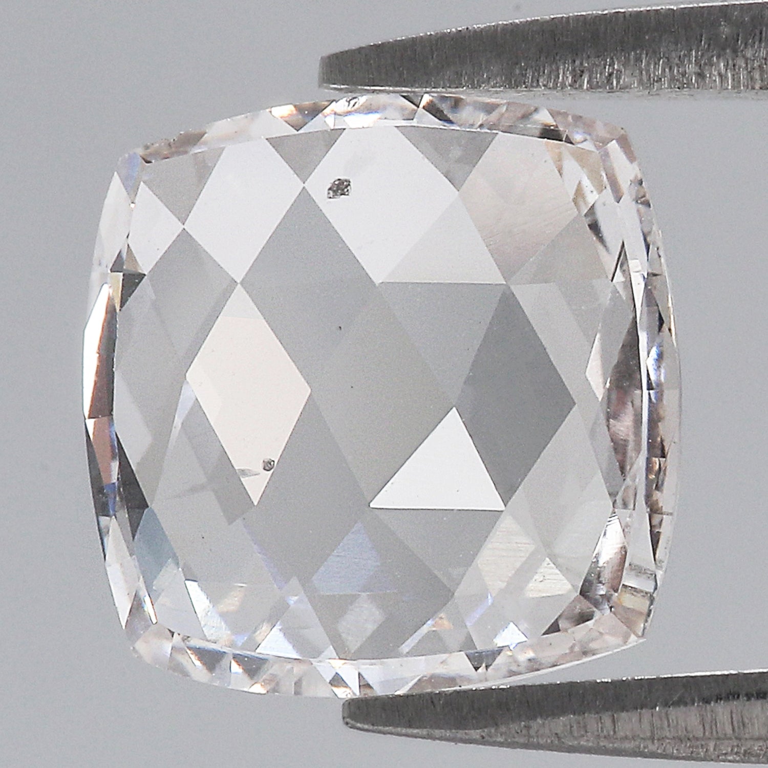 2.30 CT Lab Grown Square Cut Diamond White - F Color VS2 Clarity Diamond Lab Grown Diamond CVD Diamond Lab Created Rose Cut Diamond L3435