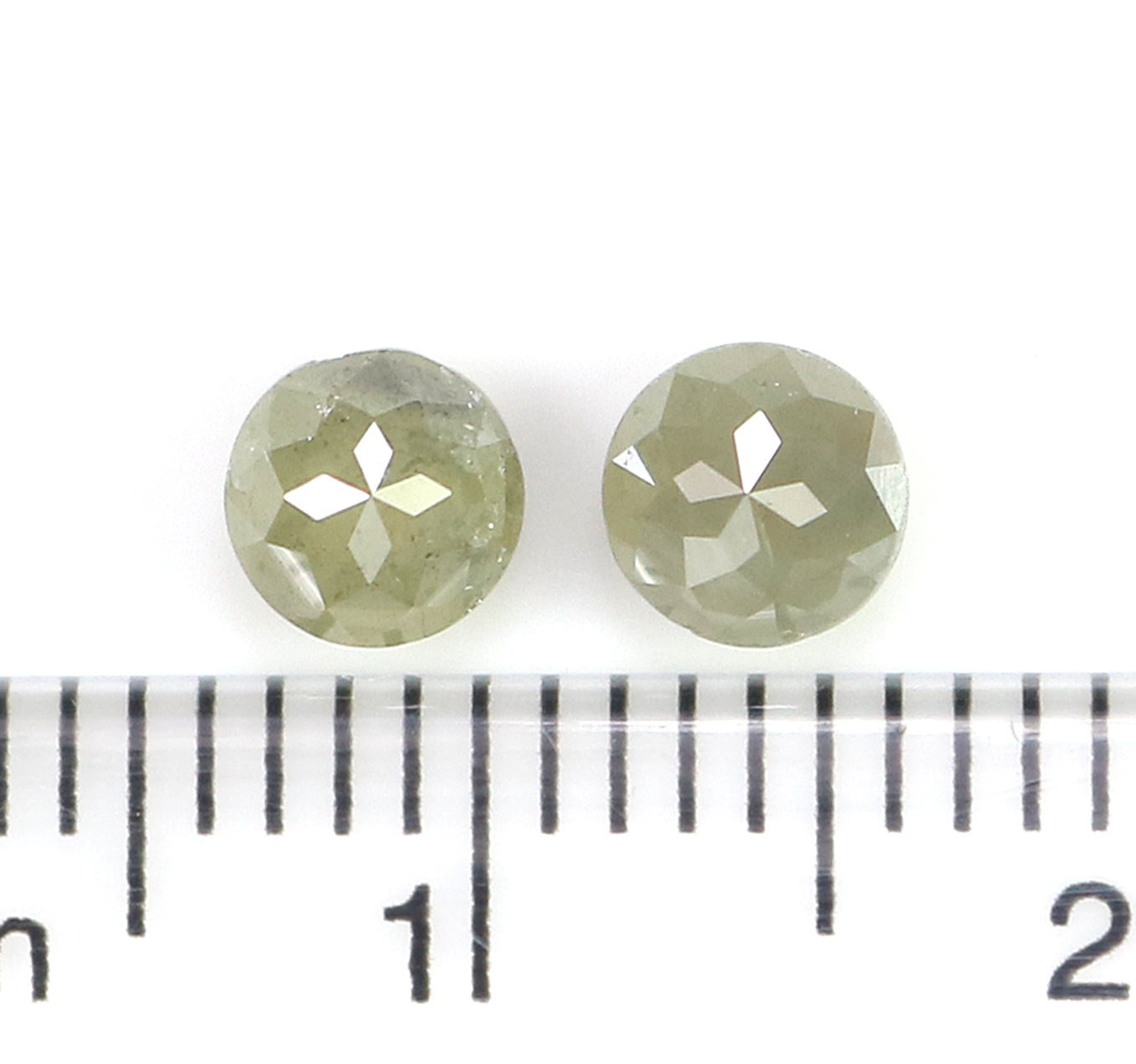 0.88 CT Natural Loose Round Rose Cut Diamond Grey Color Round Shape Diamond 4.30 MM Natural Loose Grey Color Round Rose Cut Diamond L6383