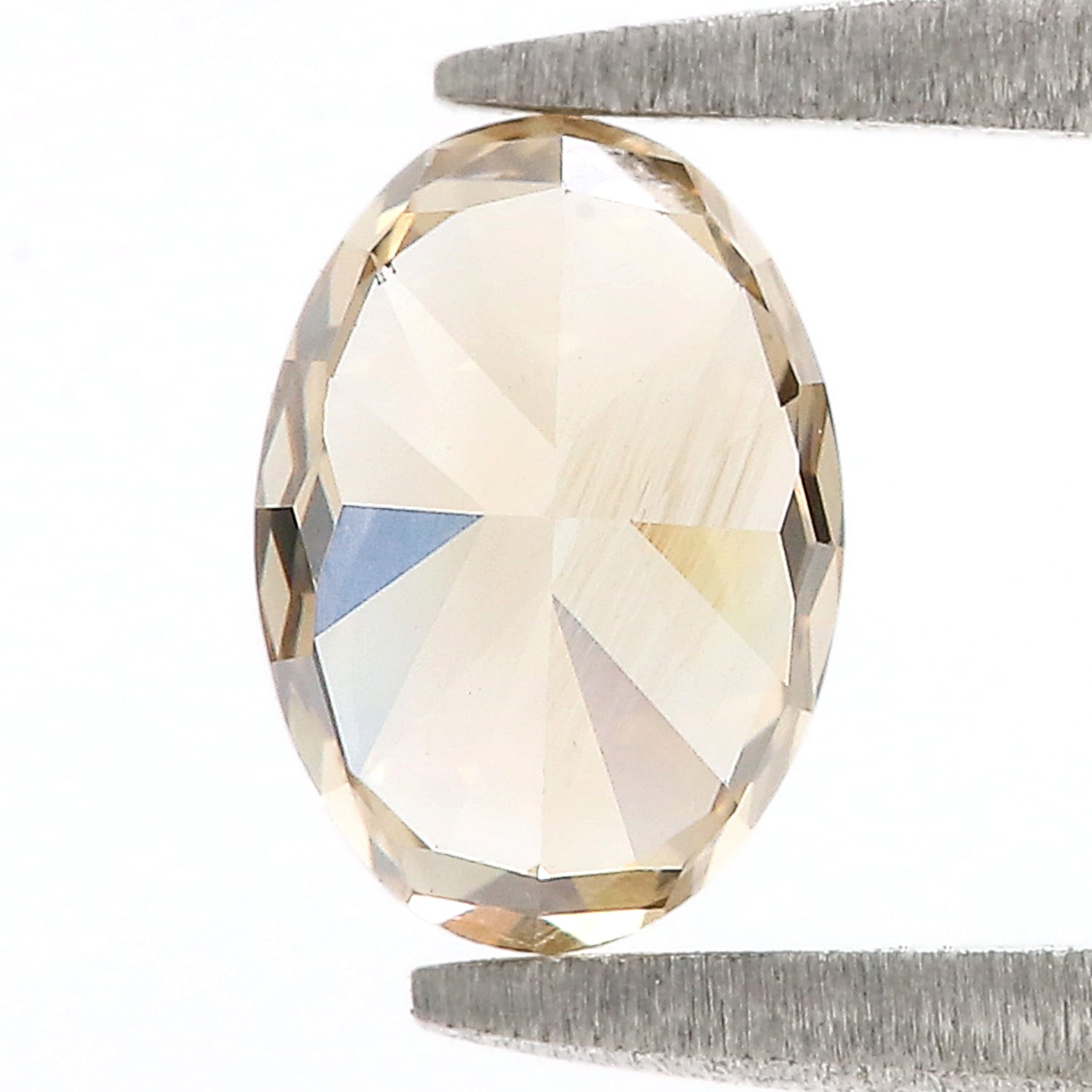 1.03 CT Natural Loose Oval Shape Diamond Brown Color Oval Cut Diamond 7.05 MM Natural Loose Diamond Brown Oval Brilliant Cut Diamond L3595